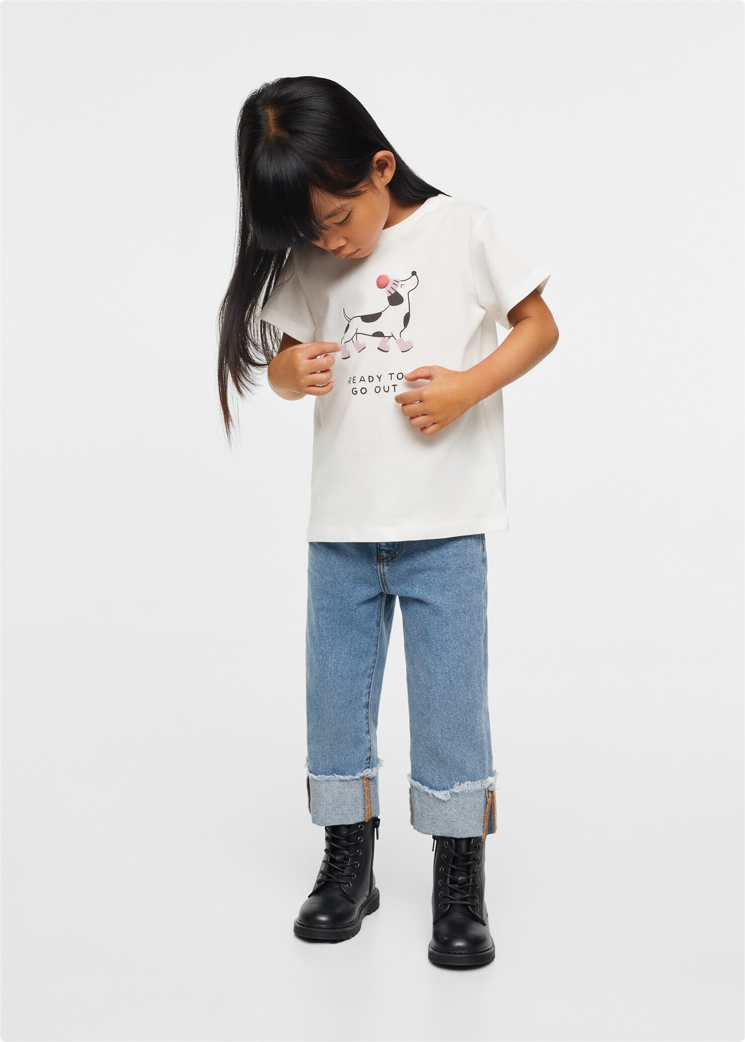 Embossed printed t-shirt - General plane