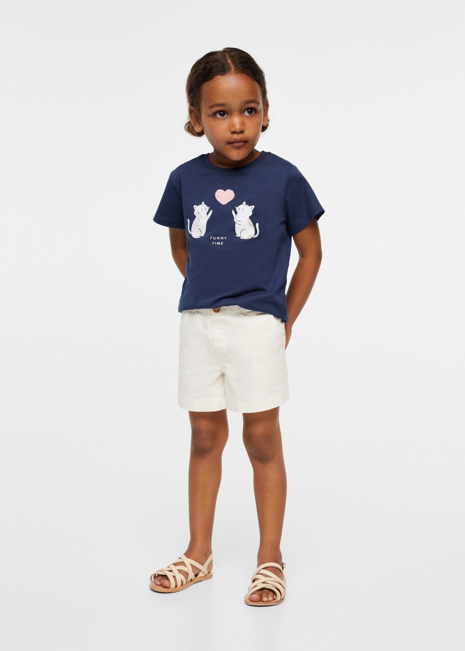 Embossed printed t-shirt - General plane