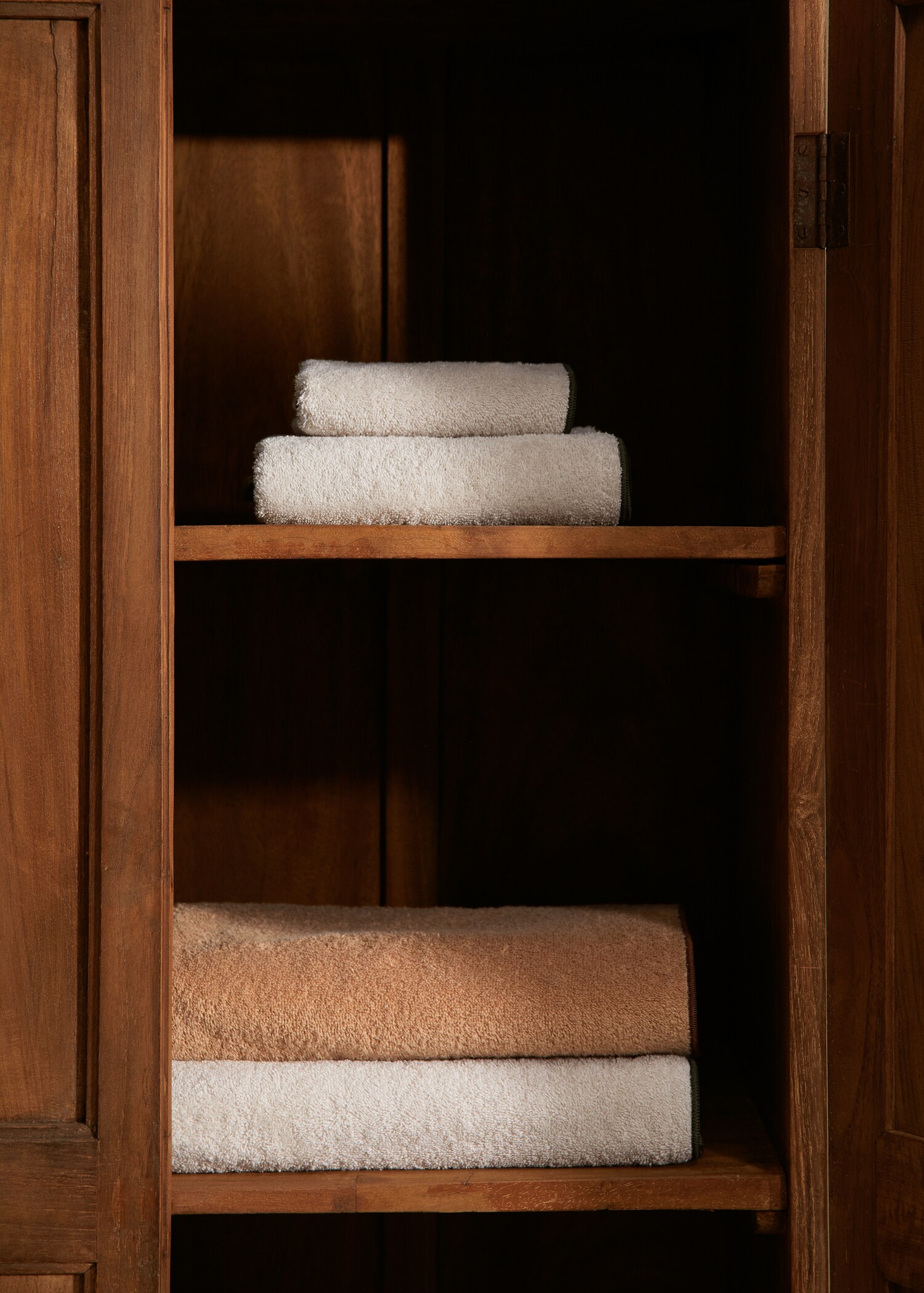 Terry cotton face towel 30x50cm - General plane