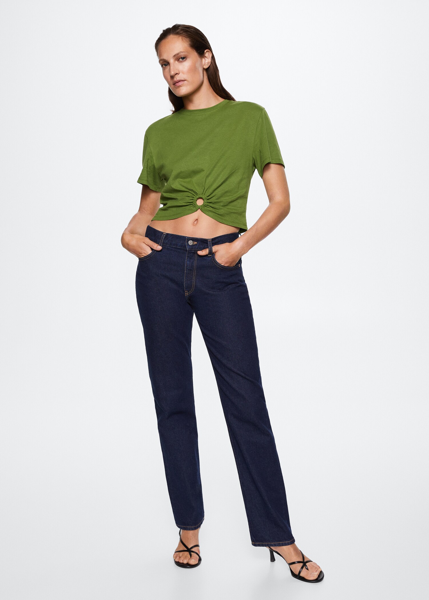 T-shirt with hoop detail - General plane