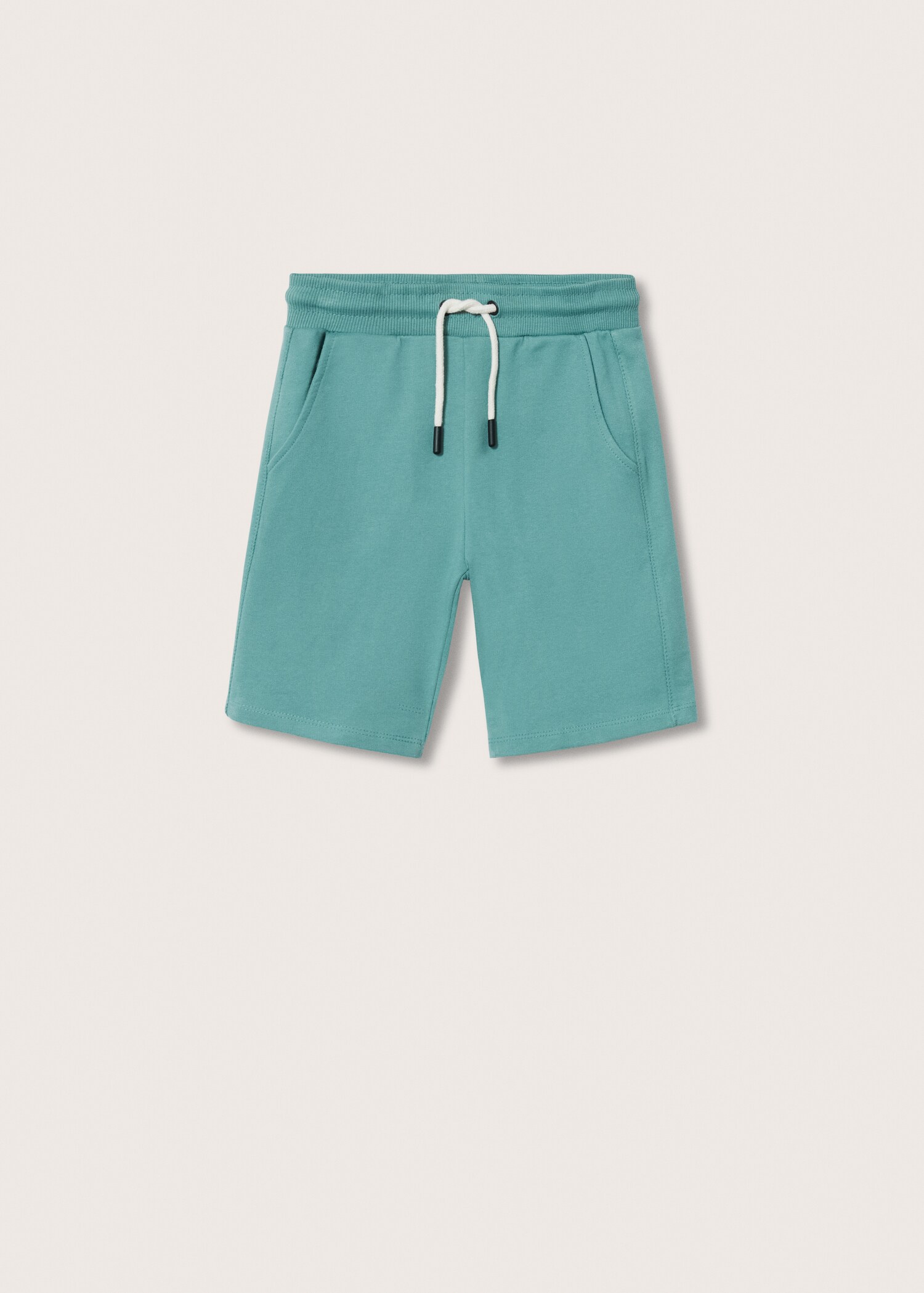 Bermuda jogging coton - Plan général