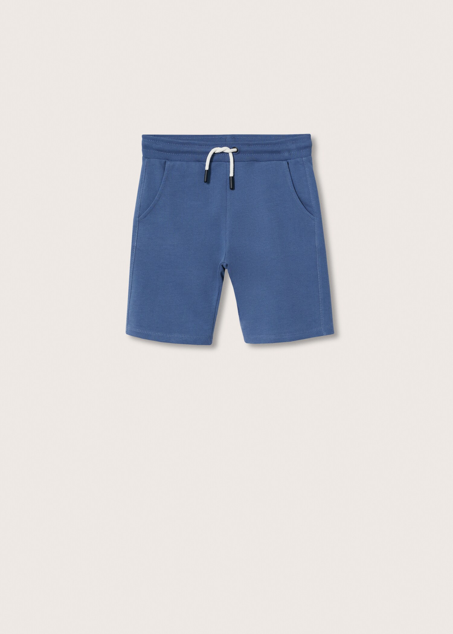 Bermuda jogging coton - Plan général