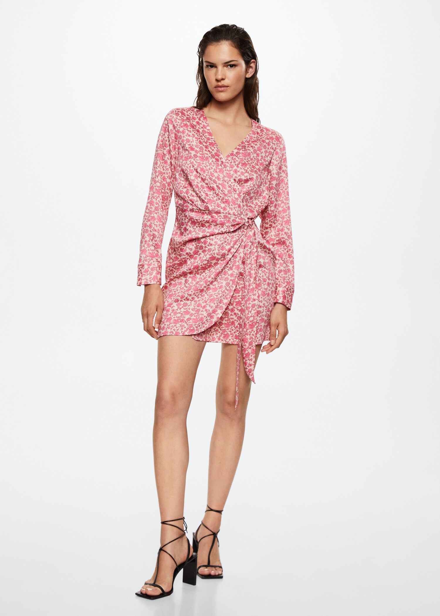 Robe à imprimé fleurs - Plan général
