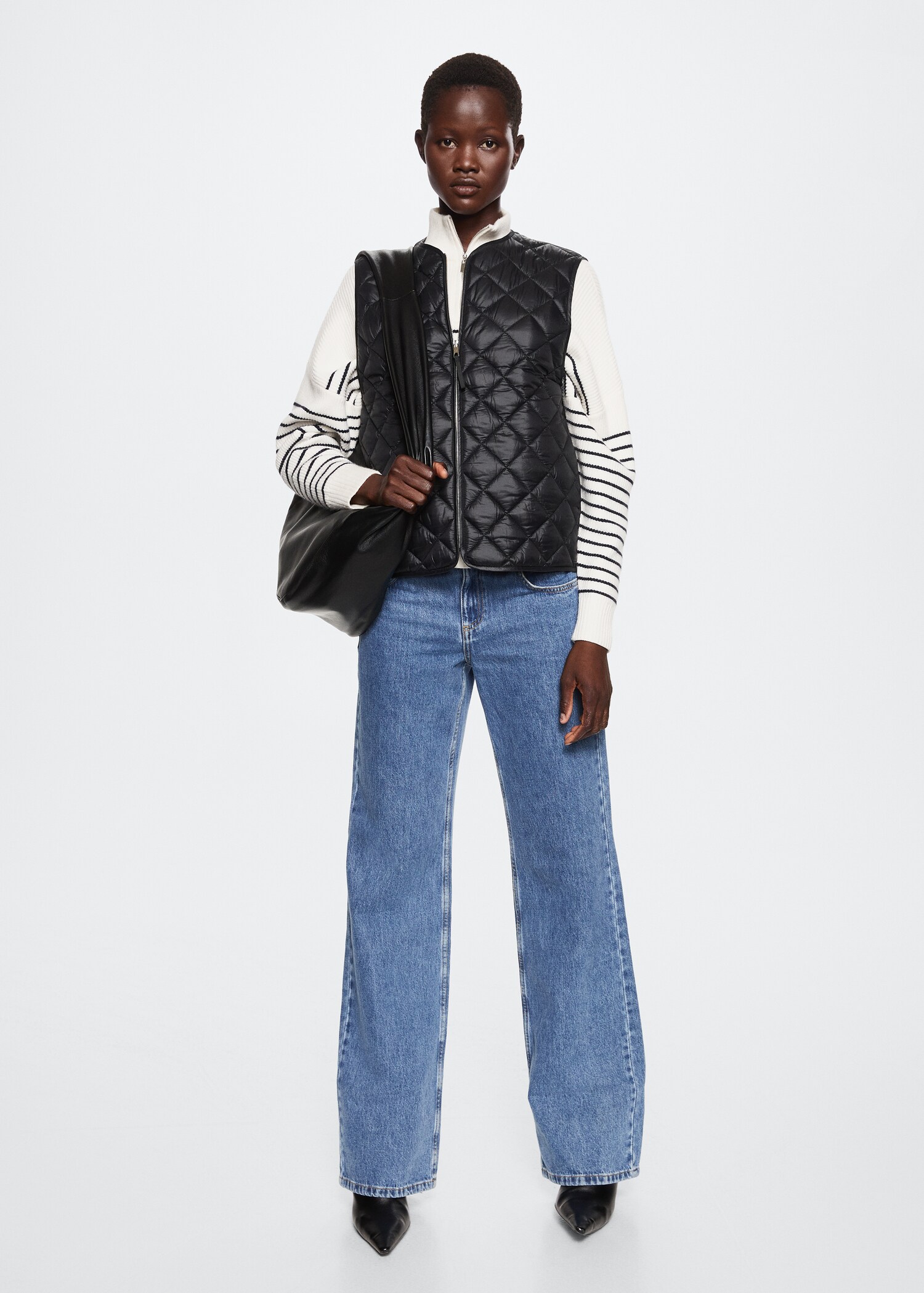 Ultra-light quilted vest - General plane