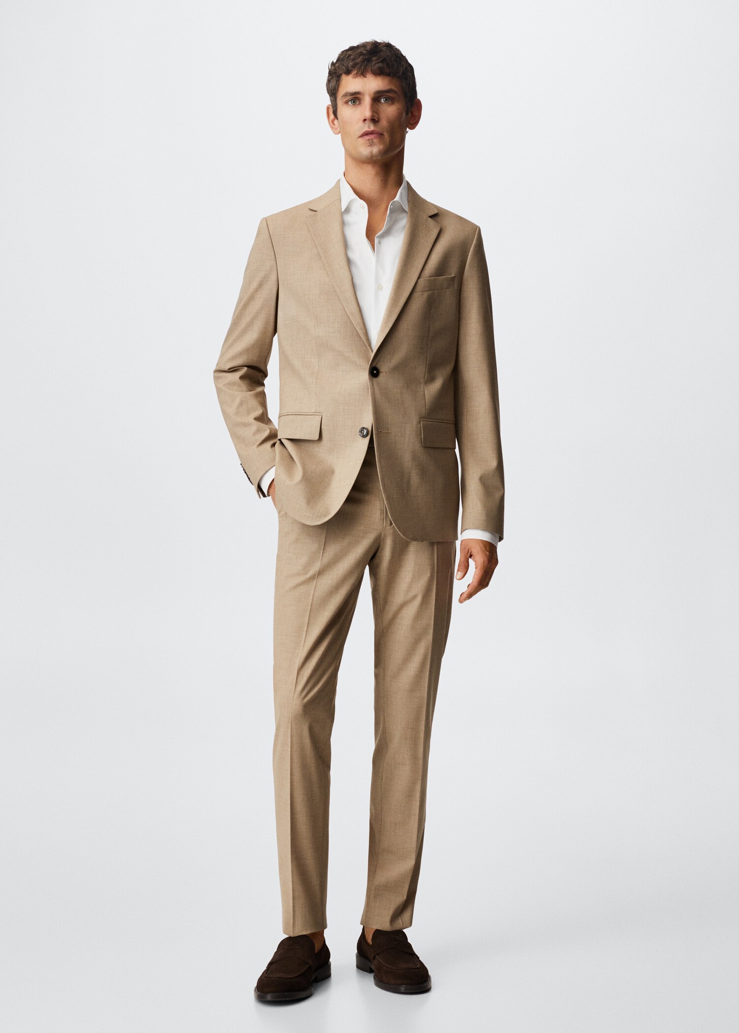 Camicia completo slim fit cotone - Piano generale