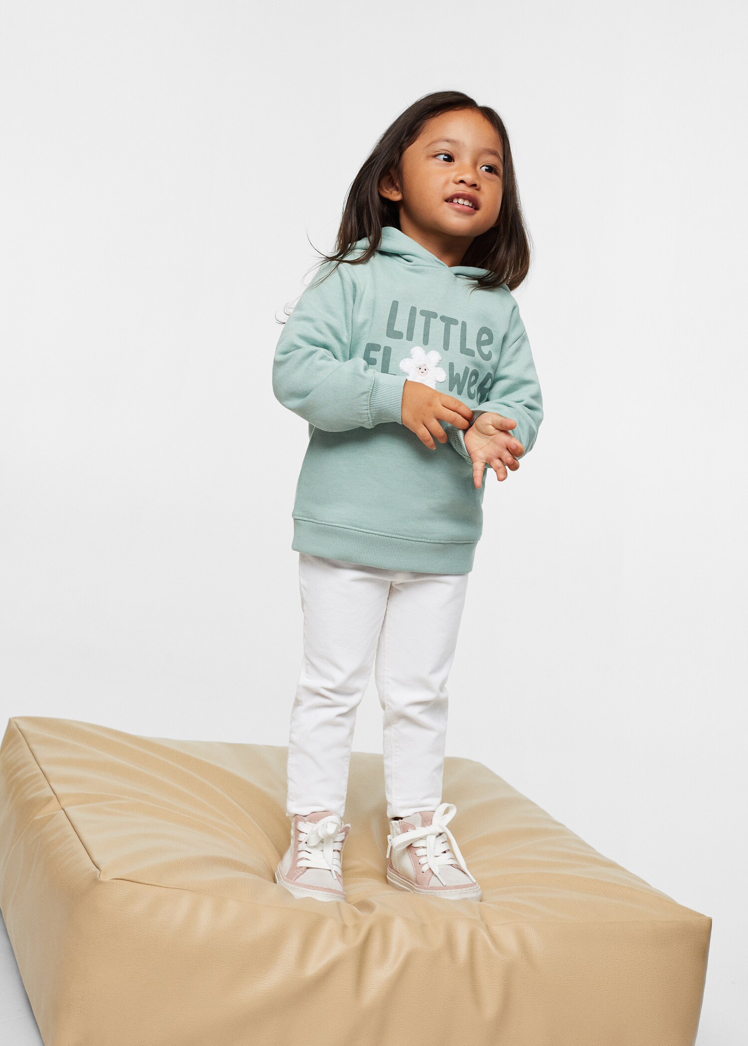 Floral print sweatshirt - General plane