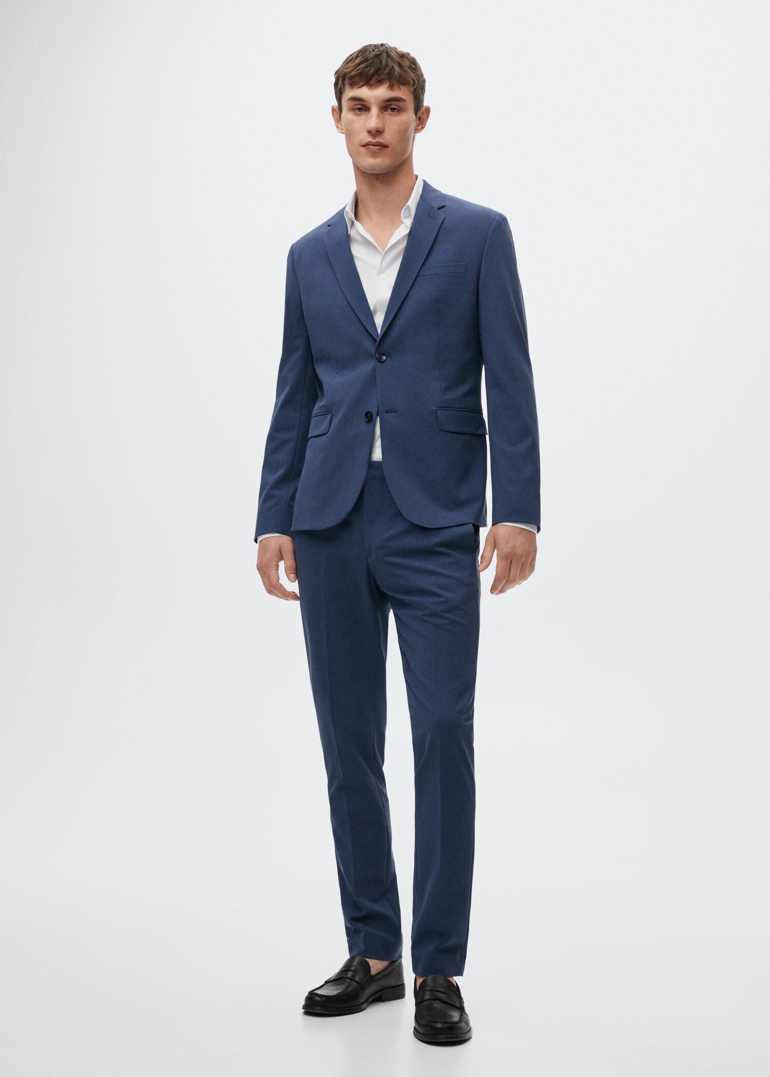 Veste de costume super slim fit - Plan général