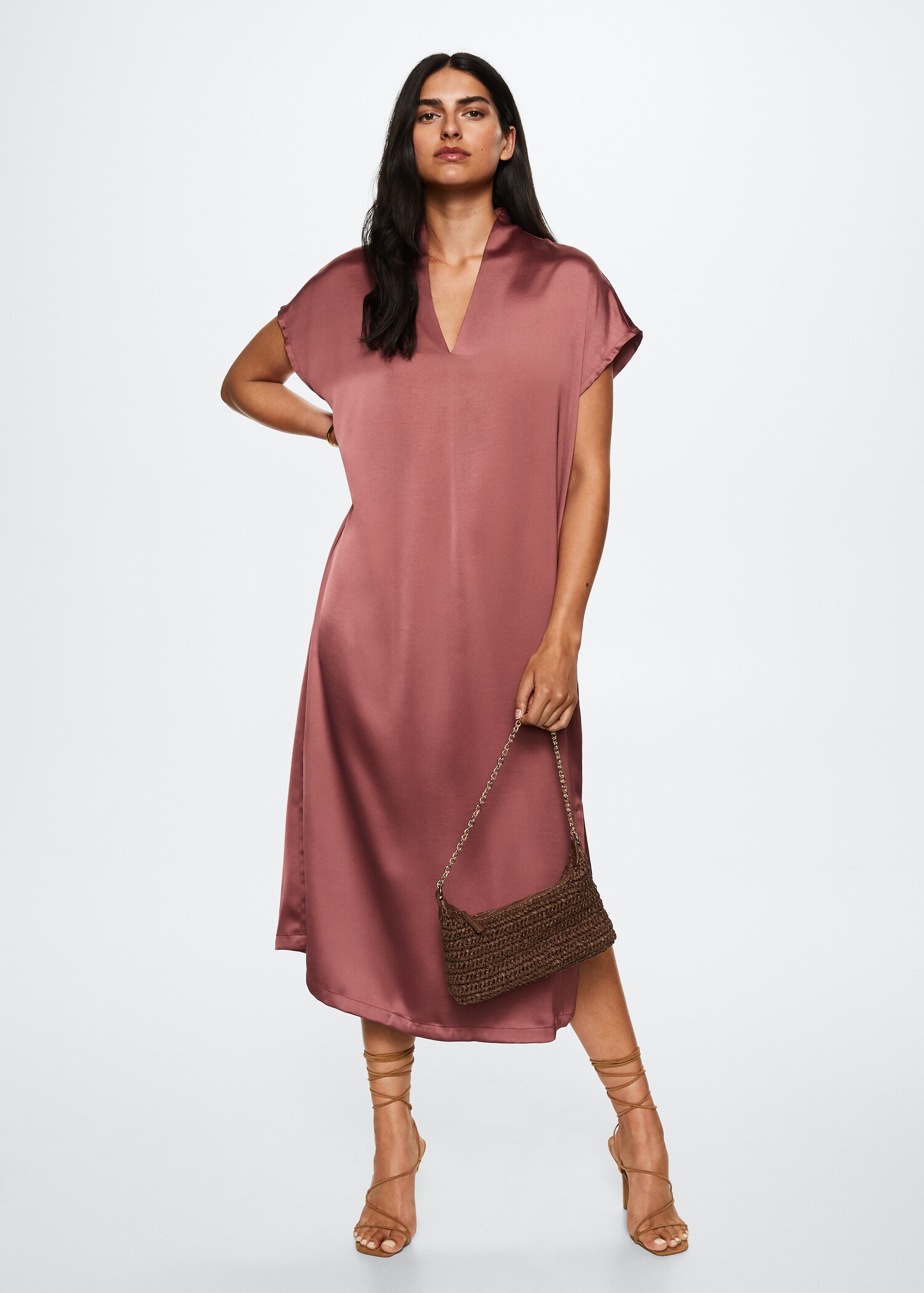 Flowy shift dress - General plane