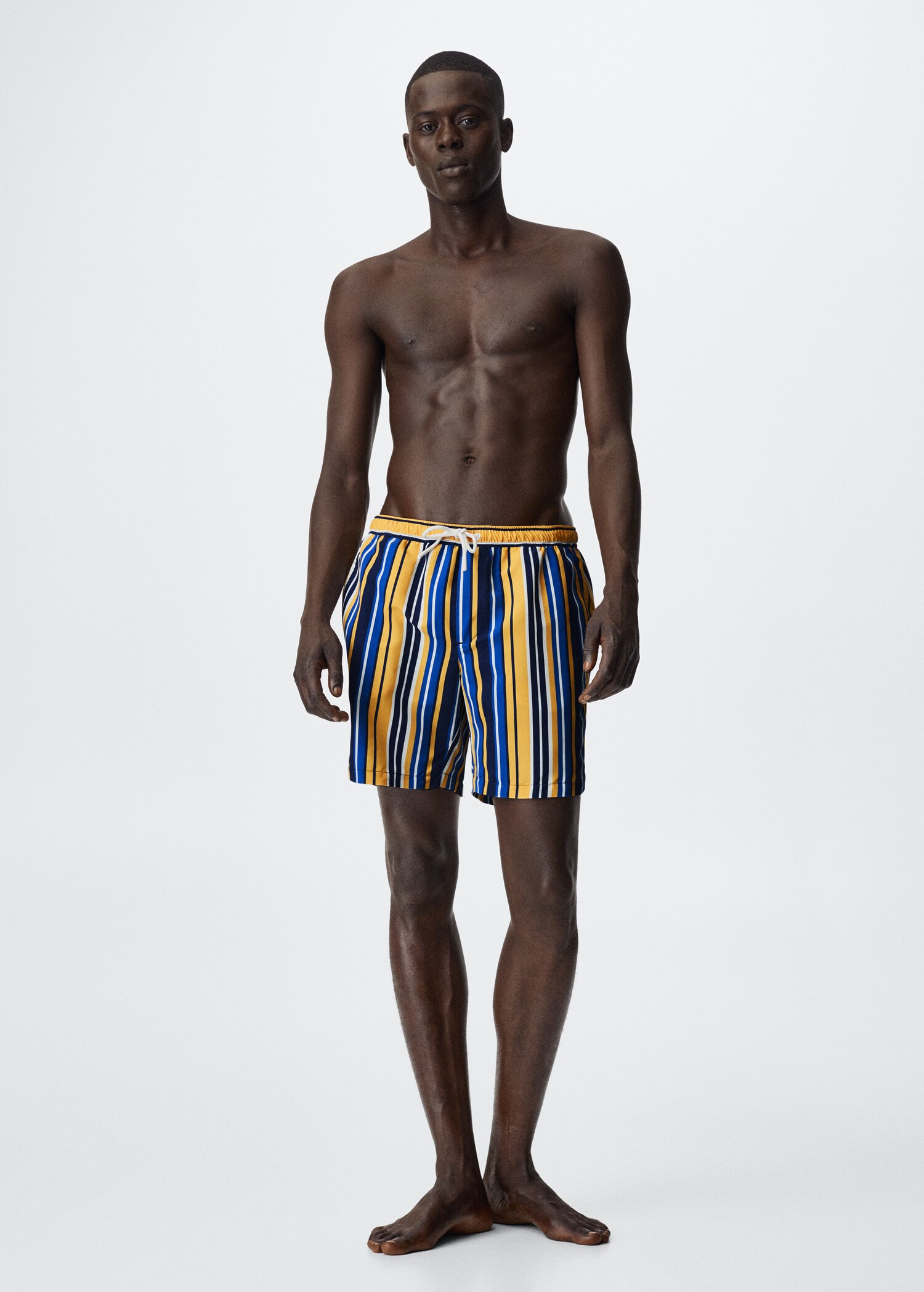 Costume da bagno stampa righe - Piano generale
