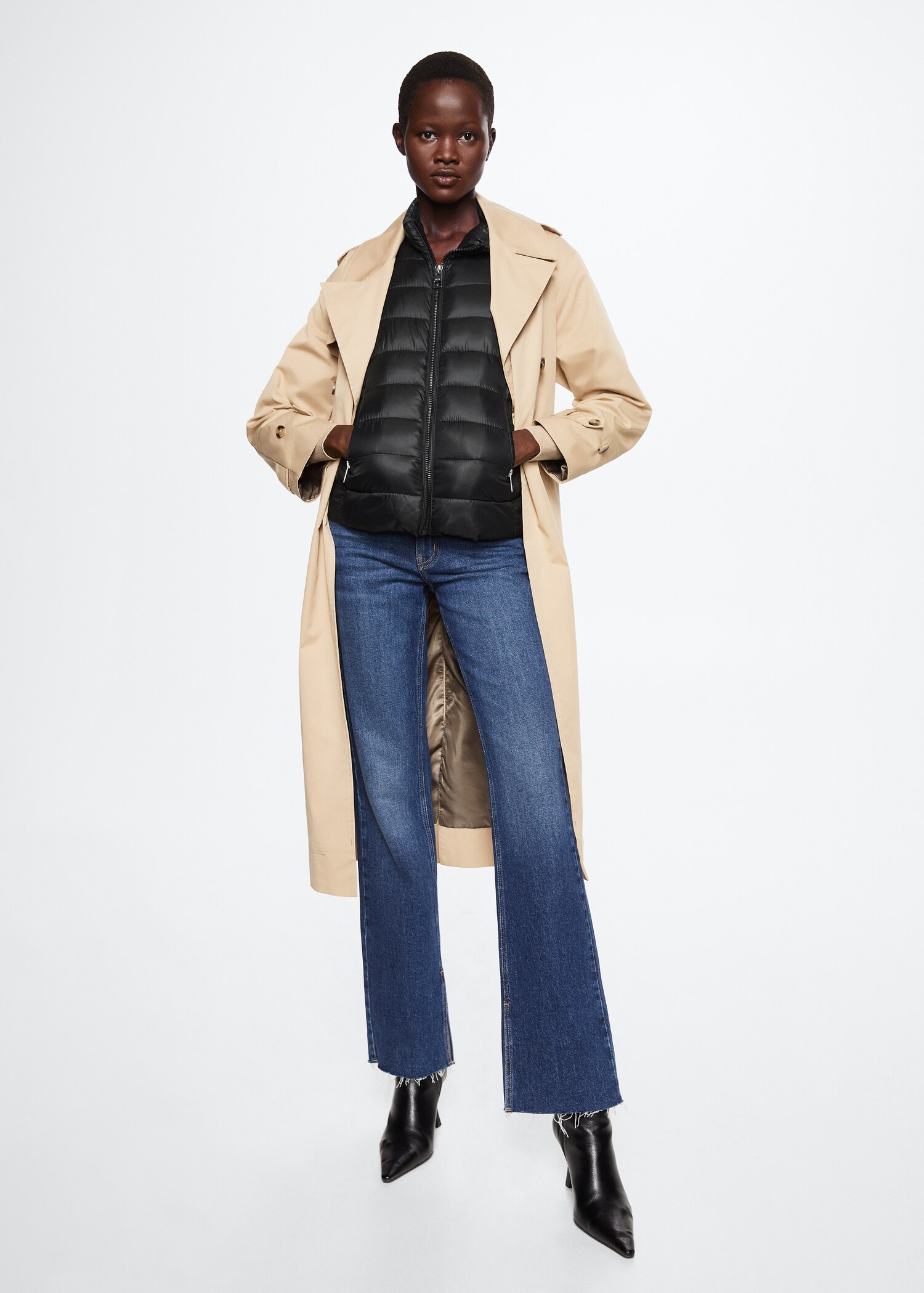 Ultra-light quilted vest - General plane