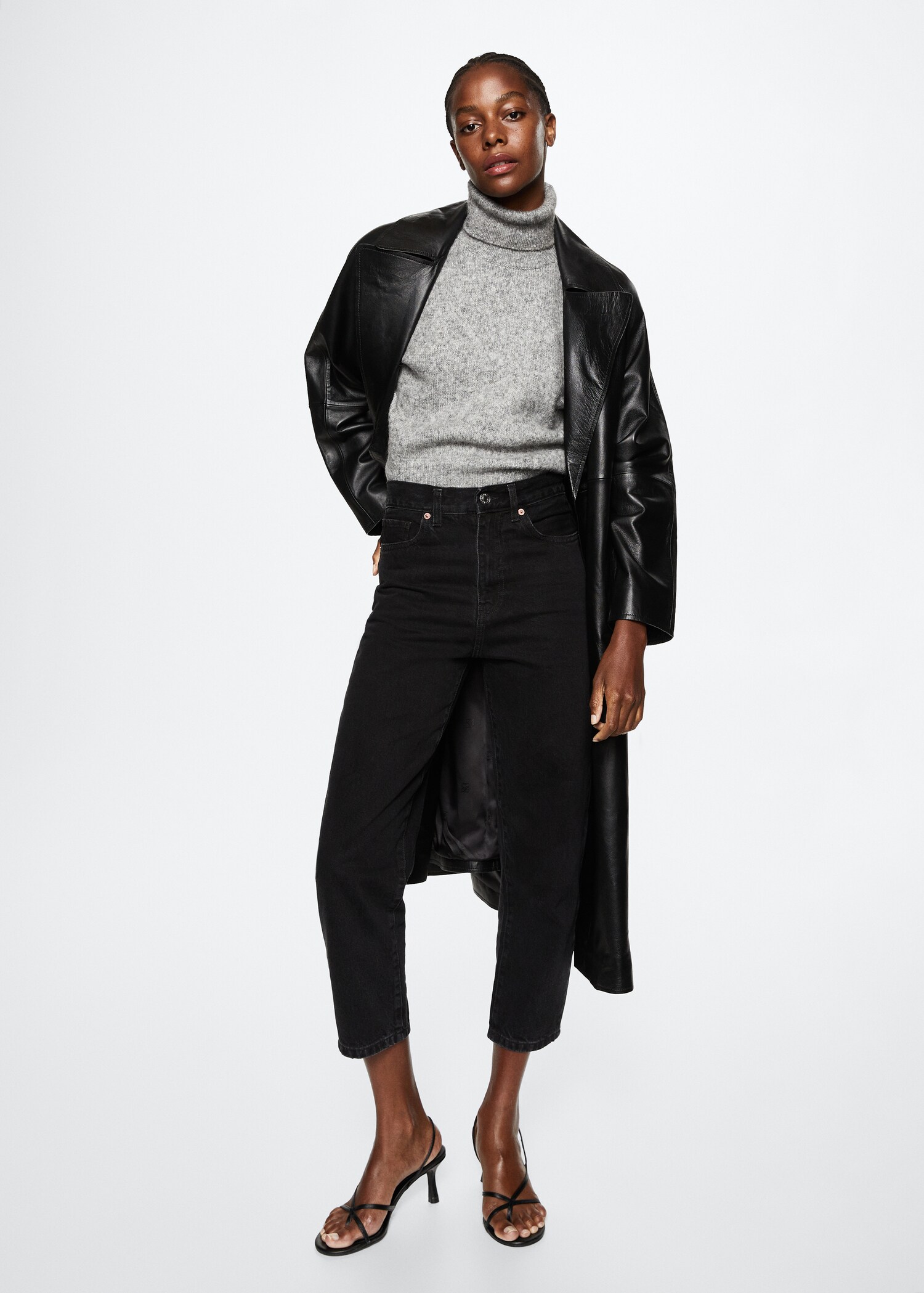 Jean mom taille haute - Plan général