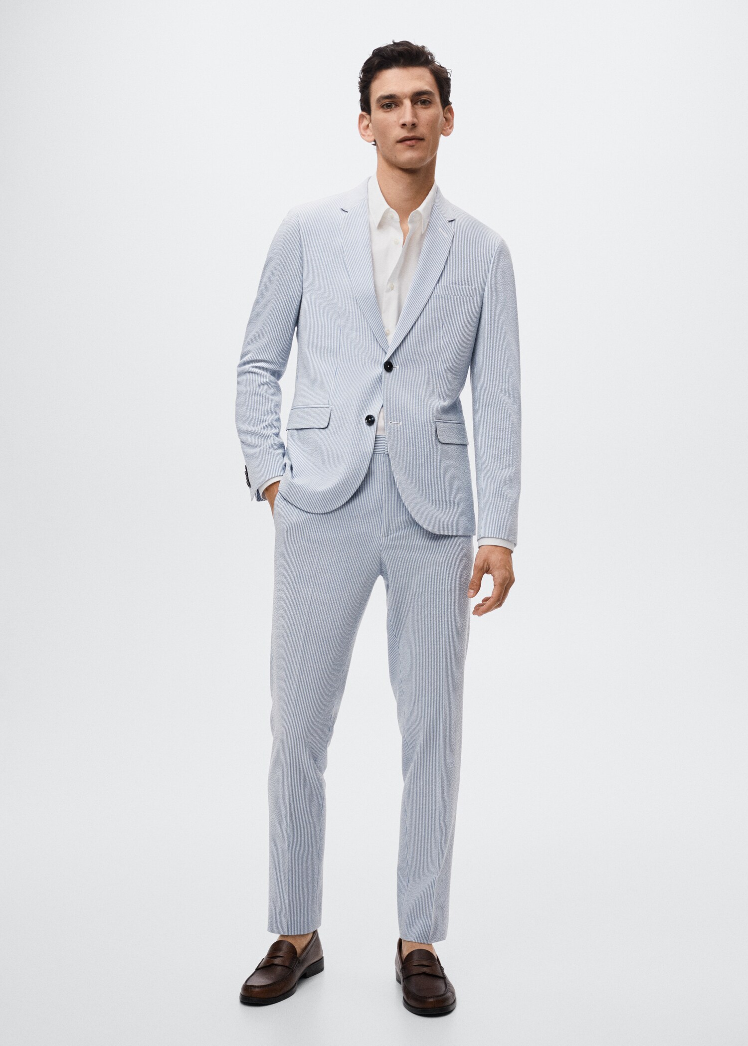 Костюмные брюки super slim fit - Общий план