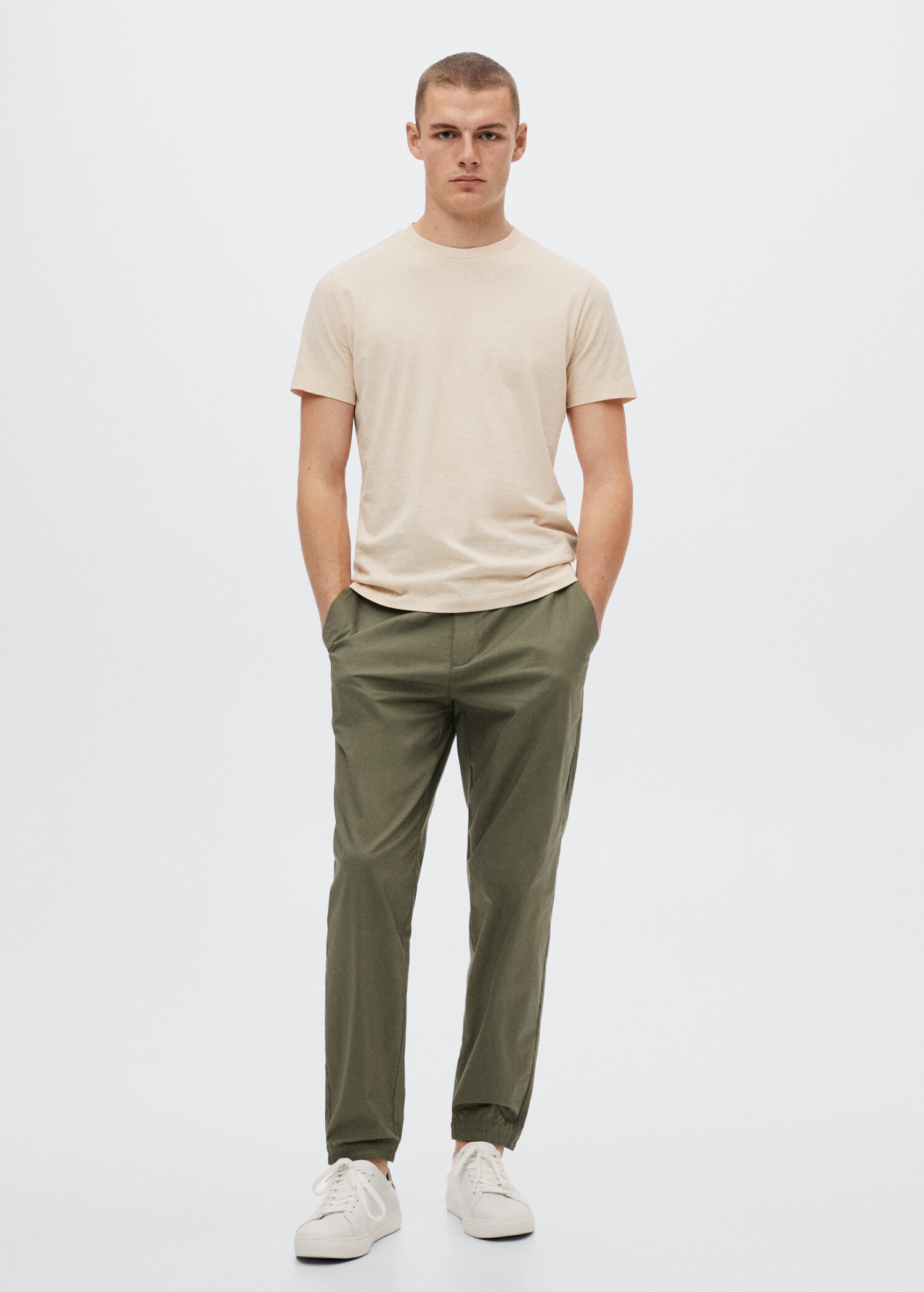 Pantalón jogger algodón - Plano general