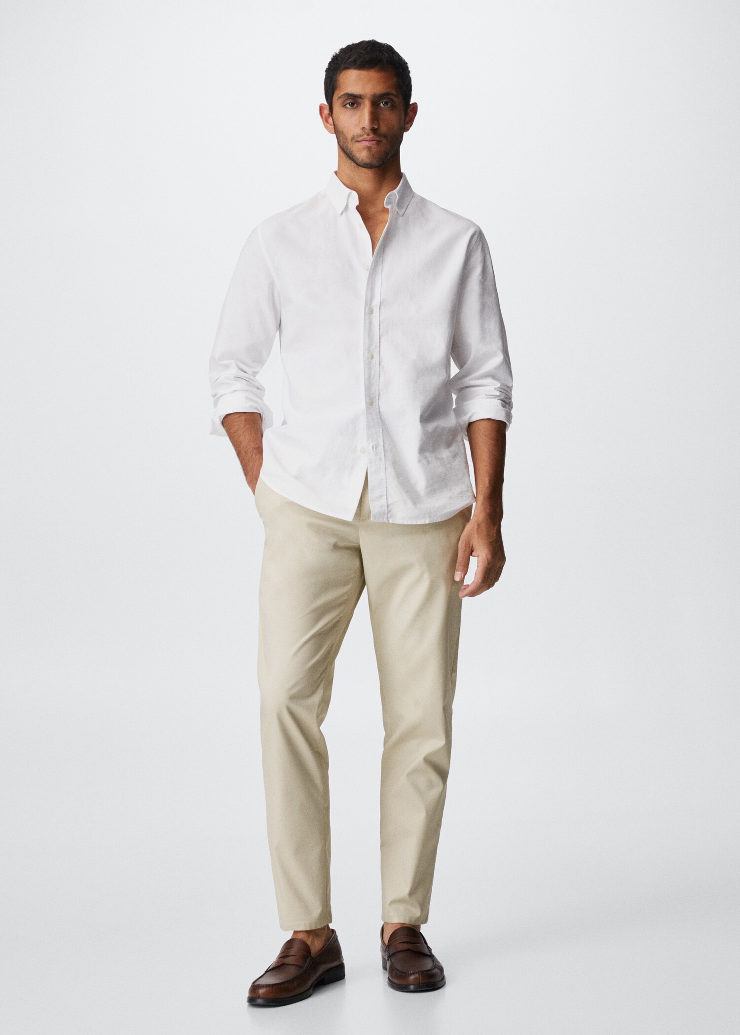 Cotton chinos - General plane