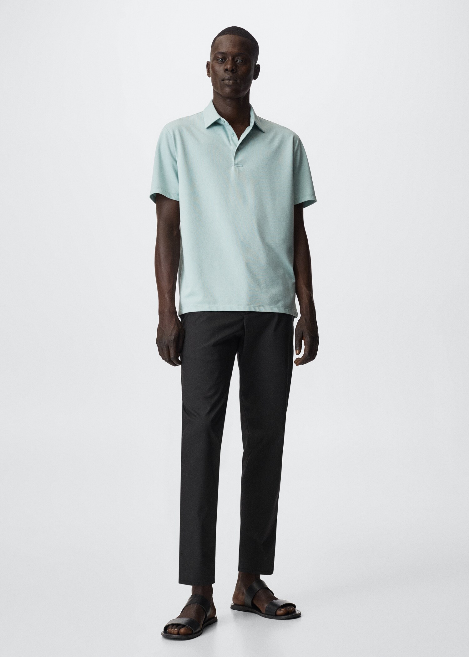 Cotton chinos - General plane
