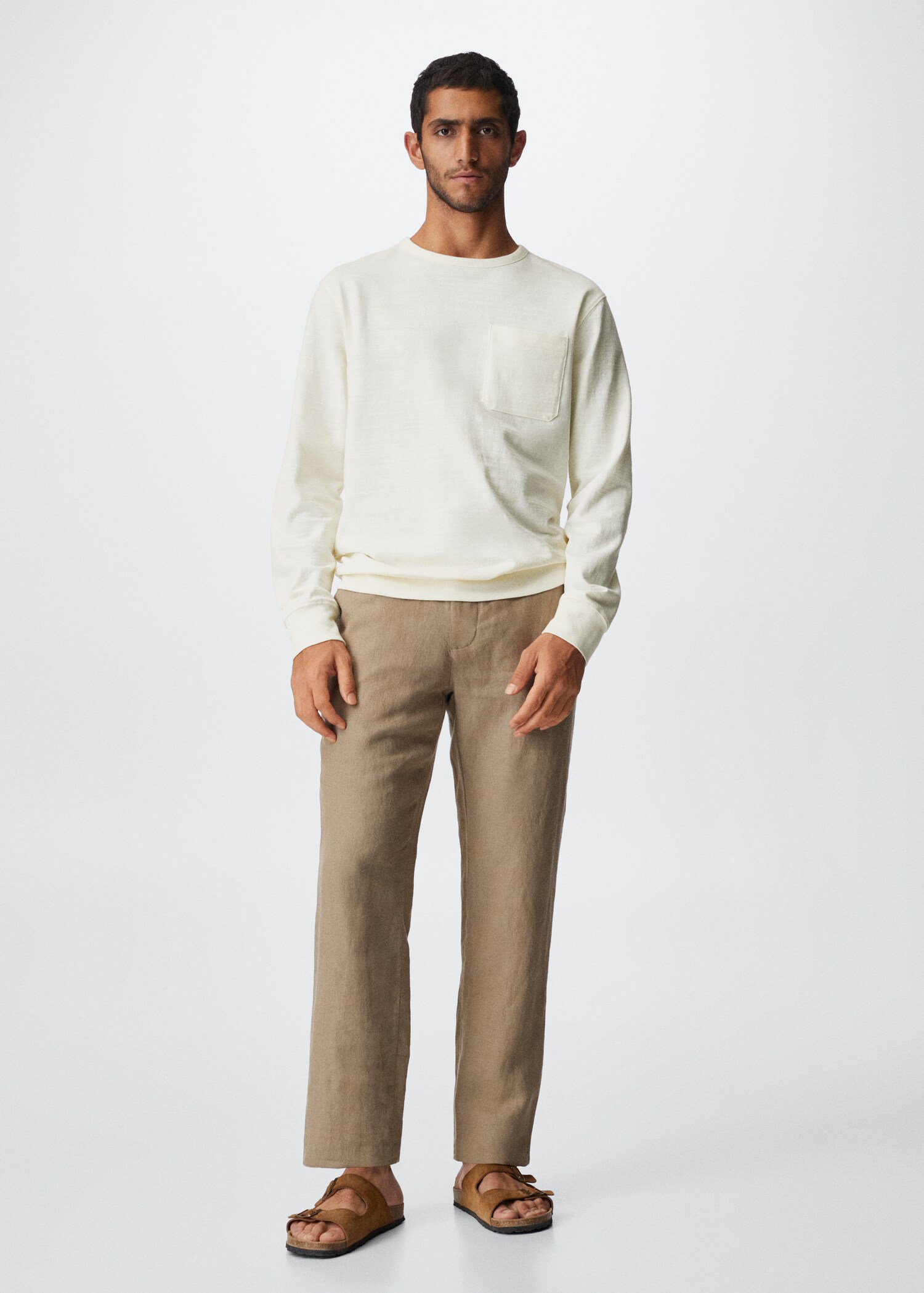 Pocket cotton sweatshirt - General plane