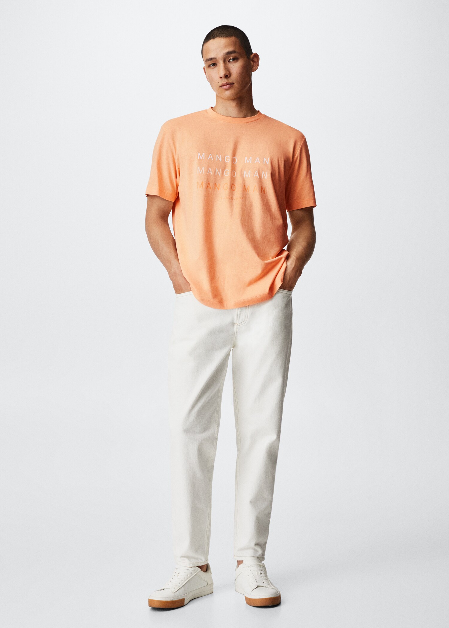 Logo print T-shirt - General plane
