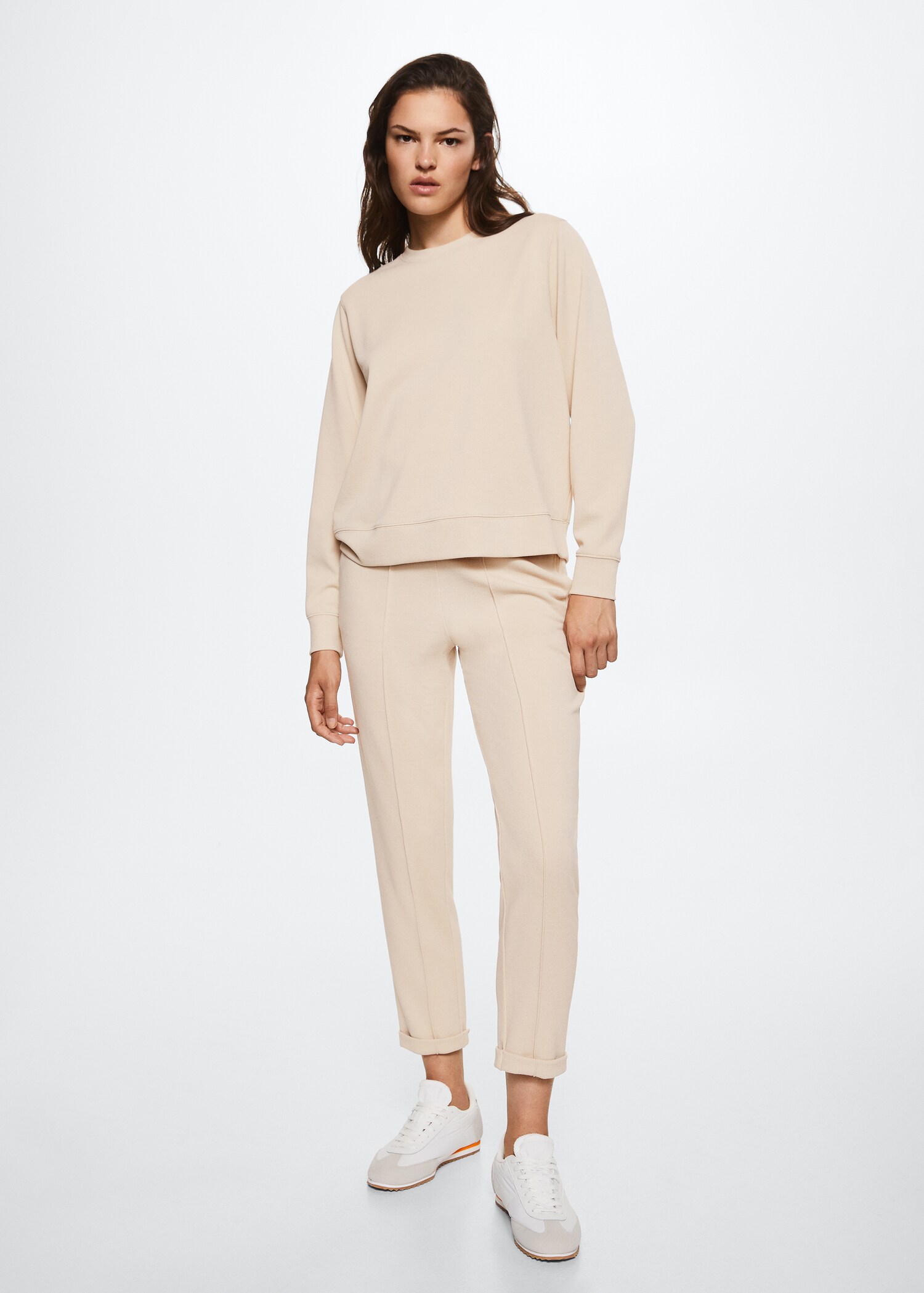 Pantalón jogger costuras - Plano general