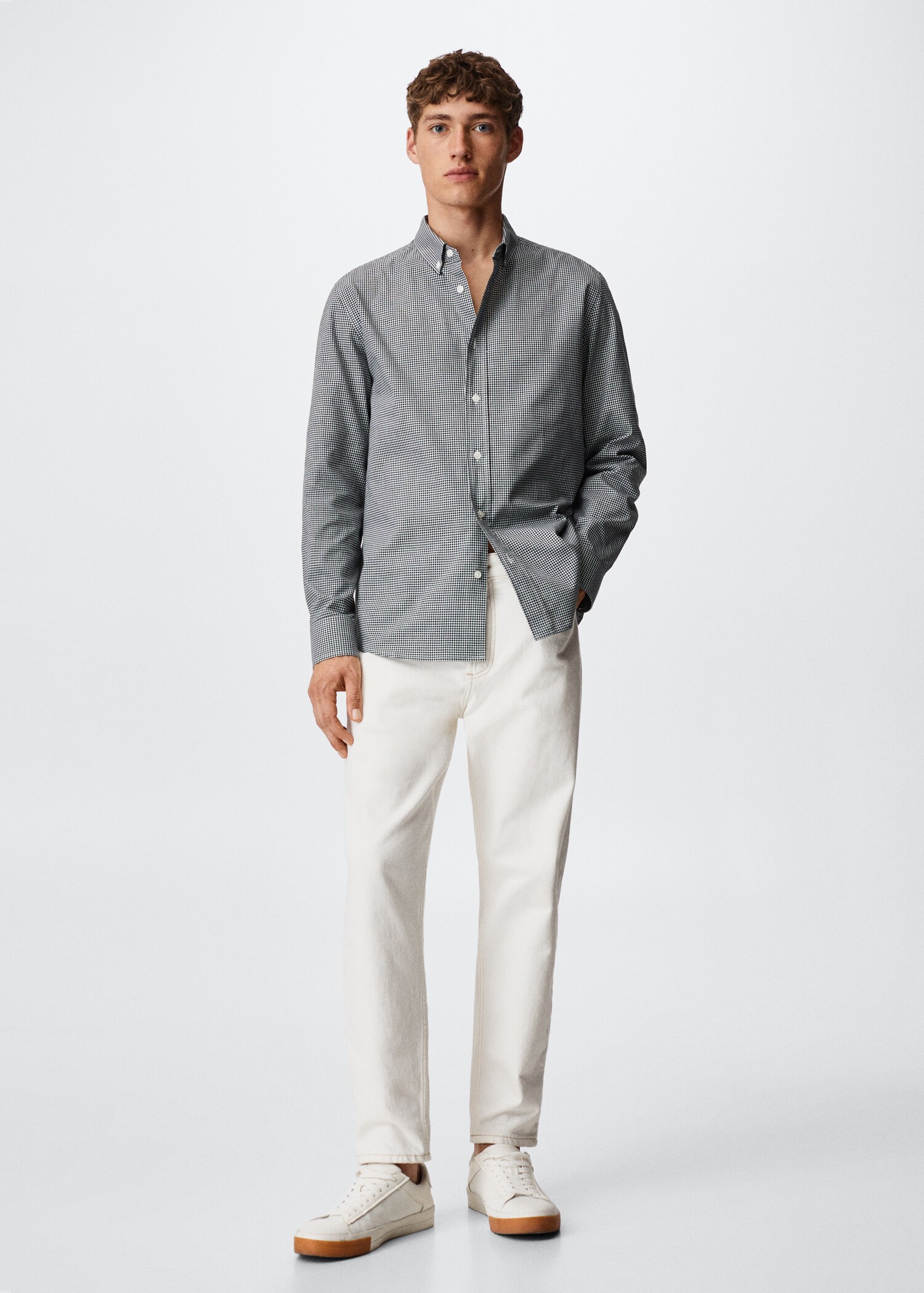 Camicia cotone quadri - Piano generale