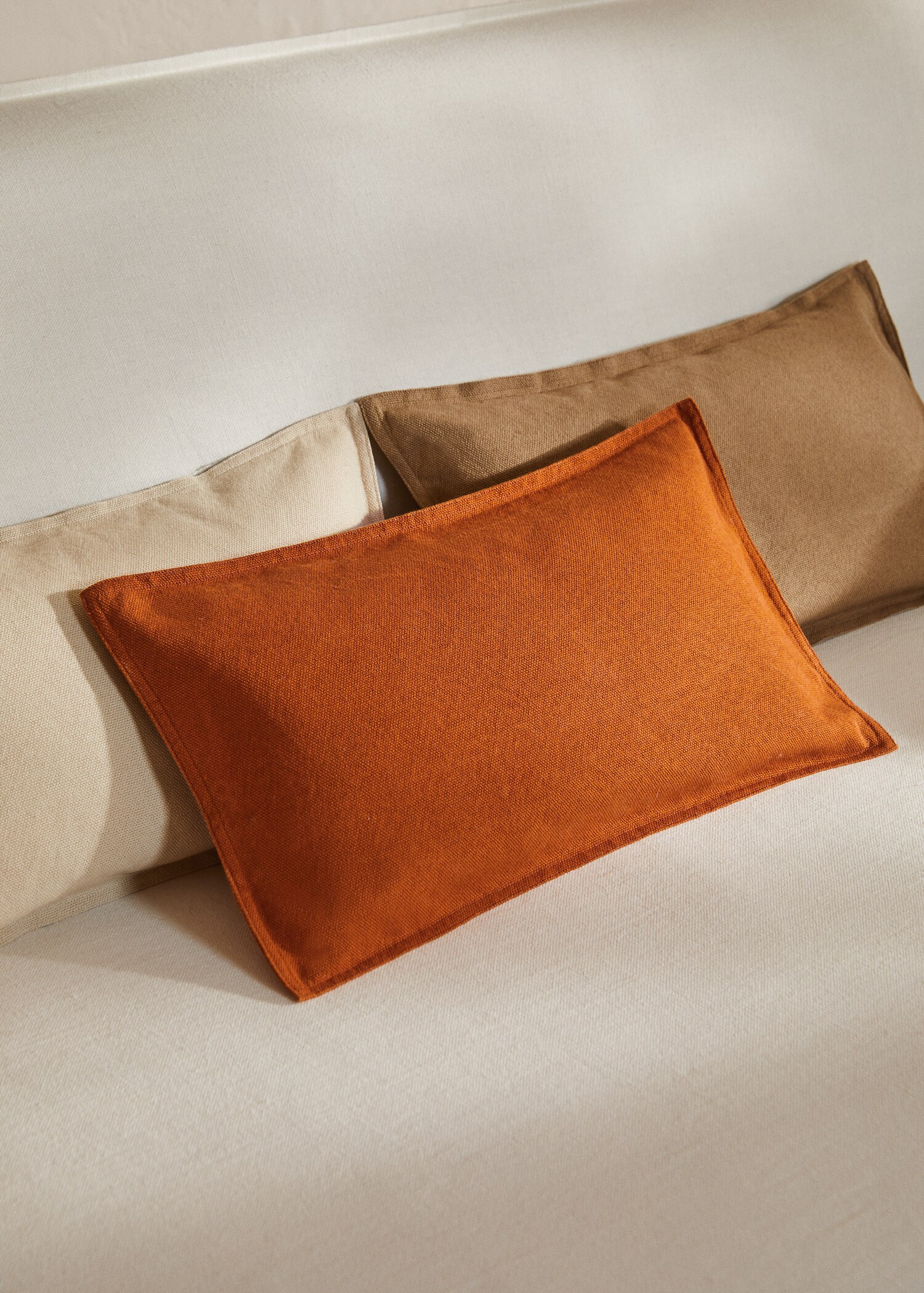 Funda de cojín 100% algodón 30x50cm - Plano general