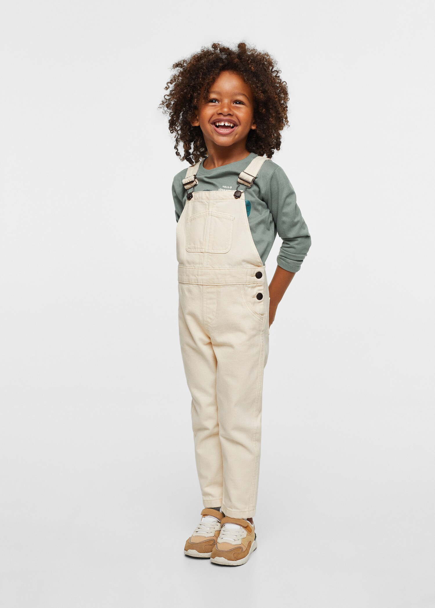 Langer Jeans-Overall - Allgemeine Ansicht