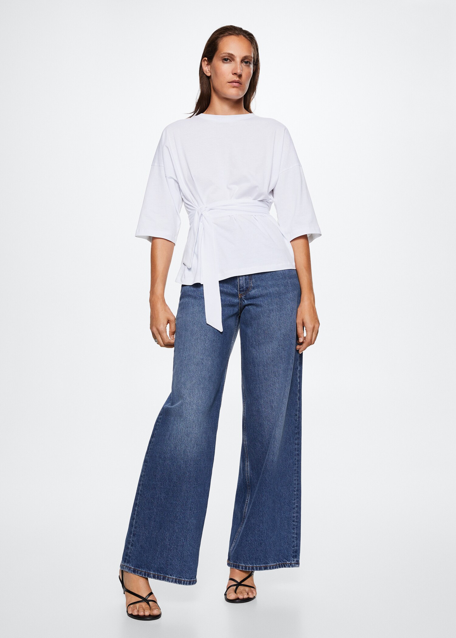 Waist tie t-shirt - General plane
