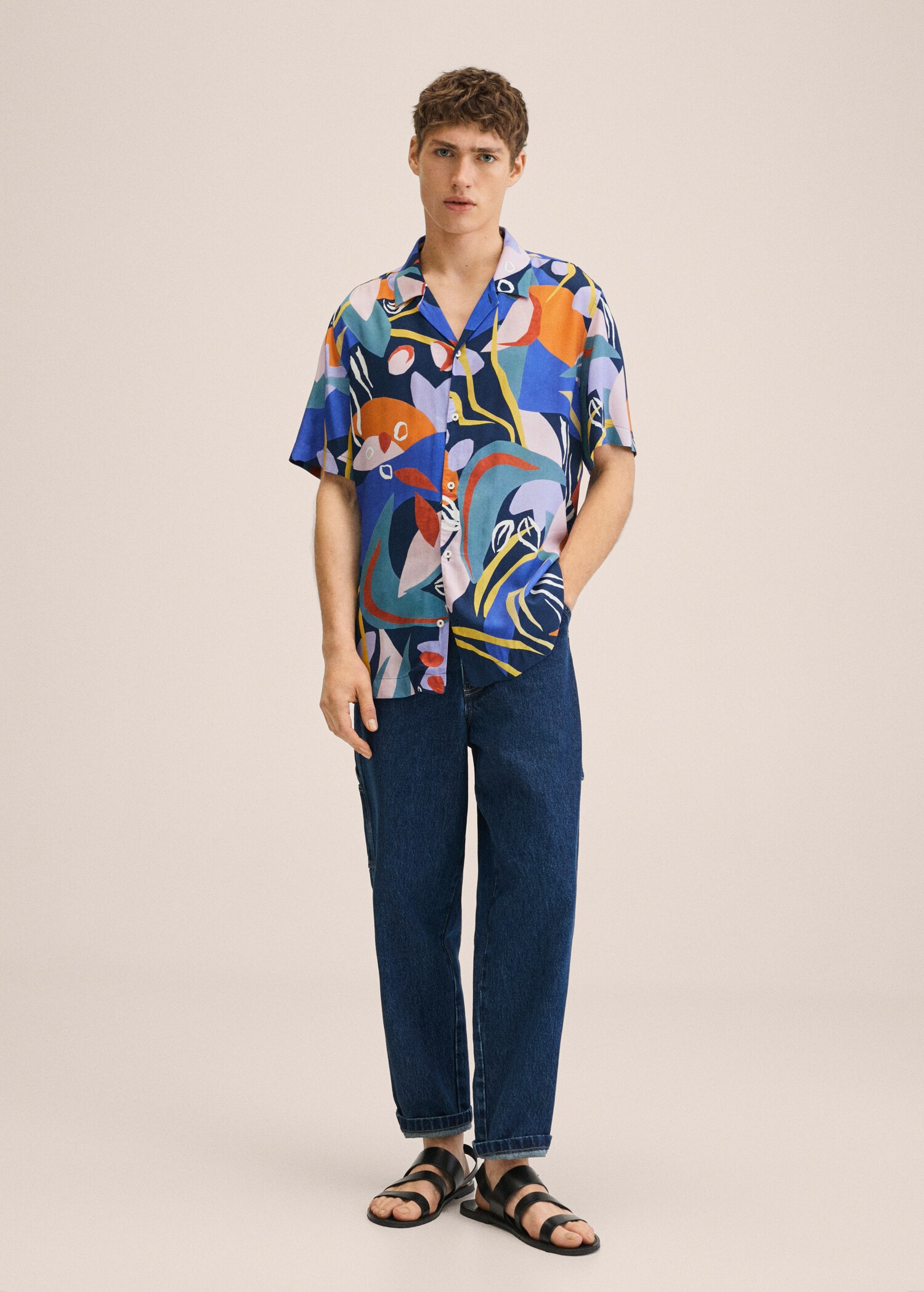 Hawaiian printed shirt - General plane