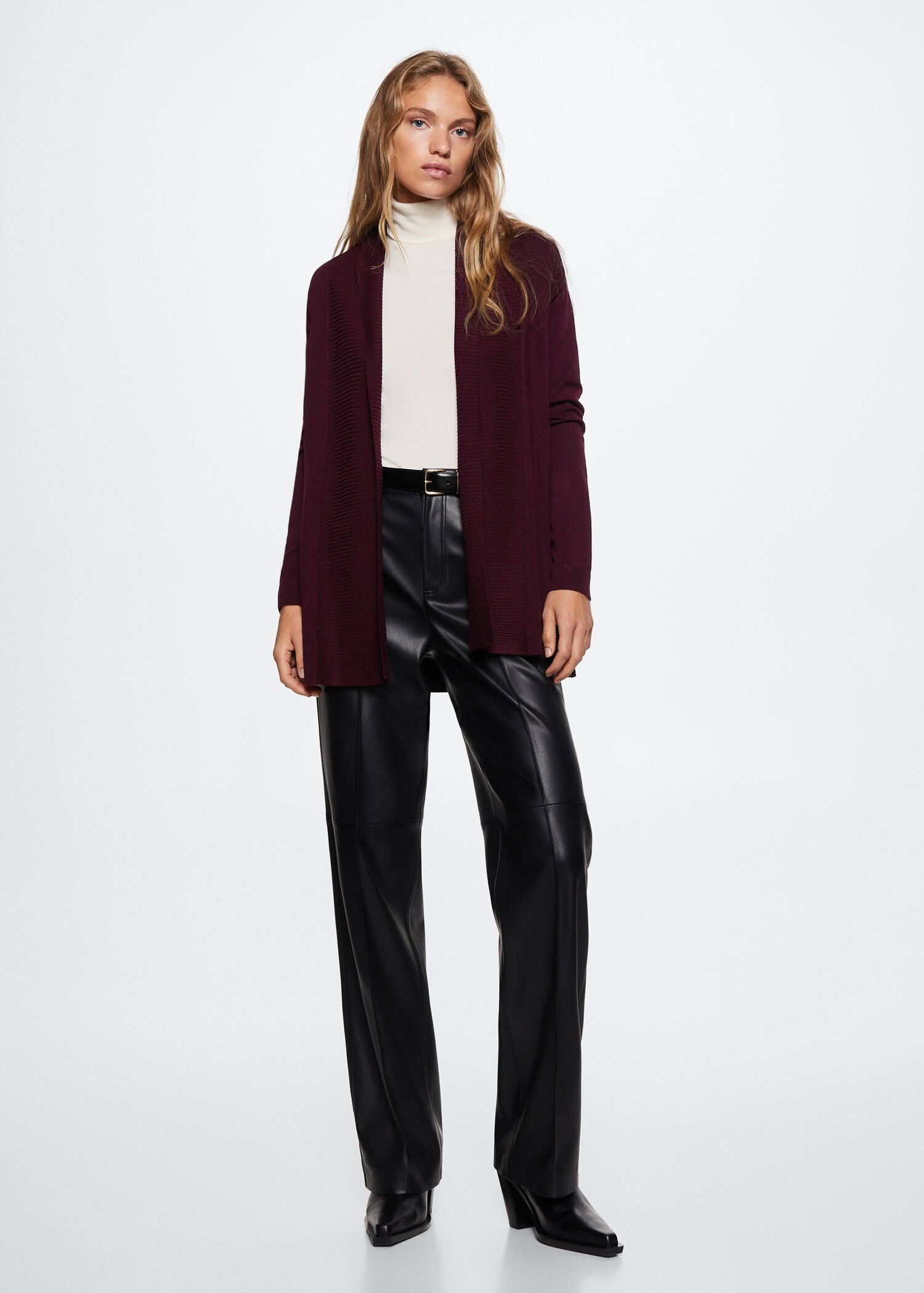 Cardigan maille fine - Plan général