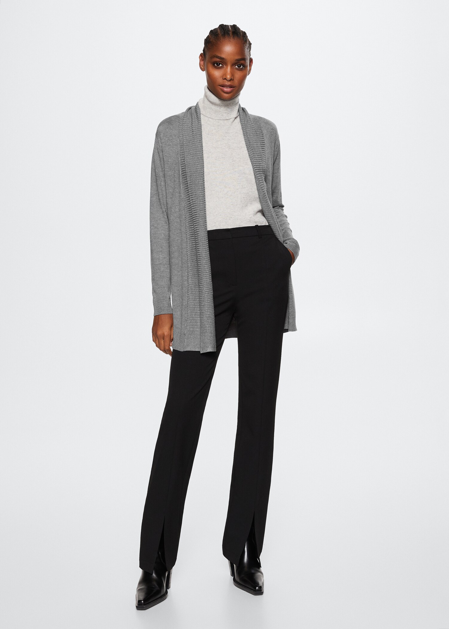 Cardigan maille fine - Plan général