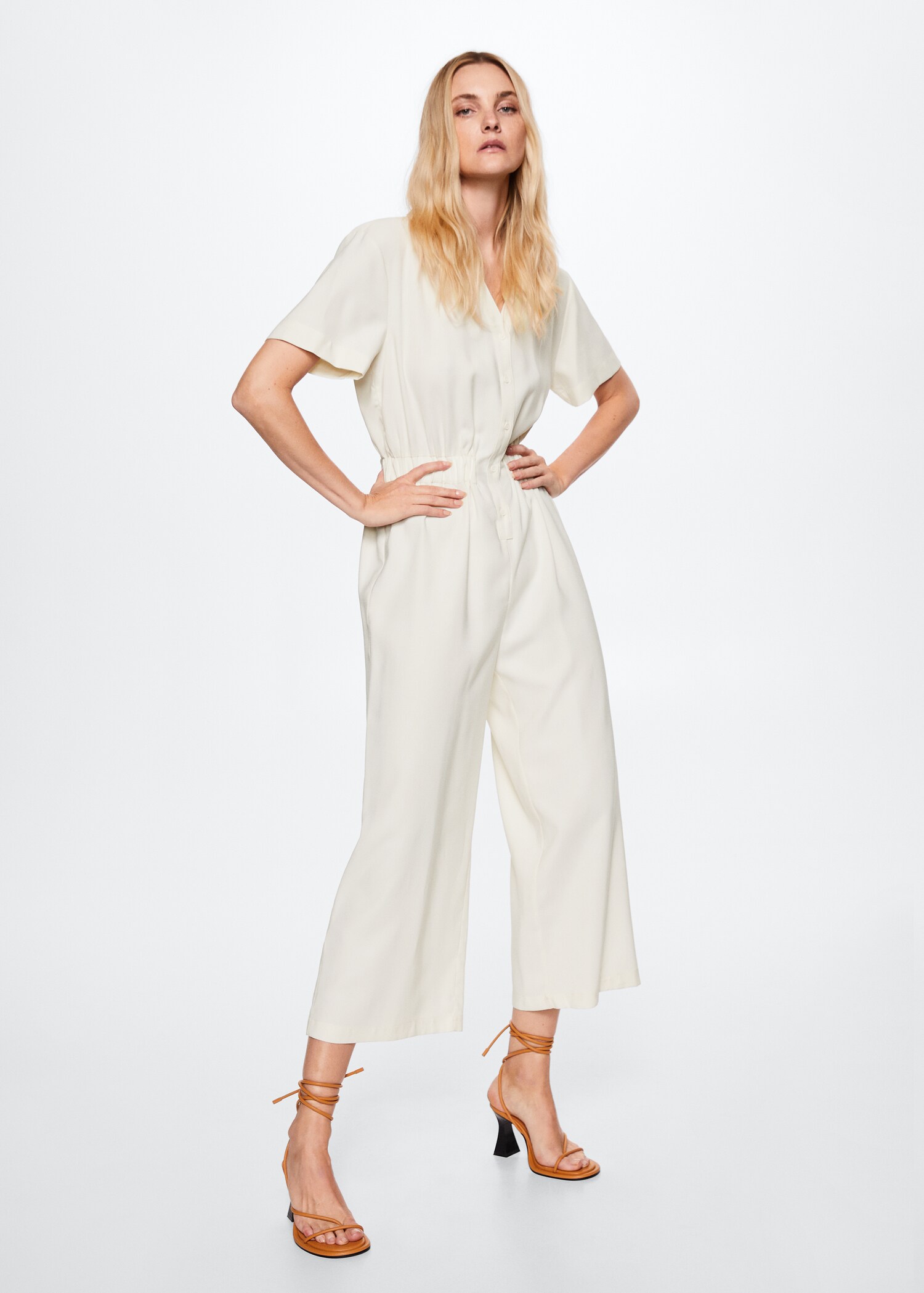 Shirt collar jumpsuit - General plane