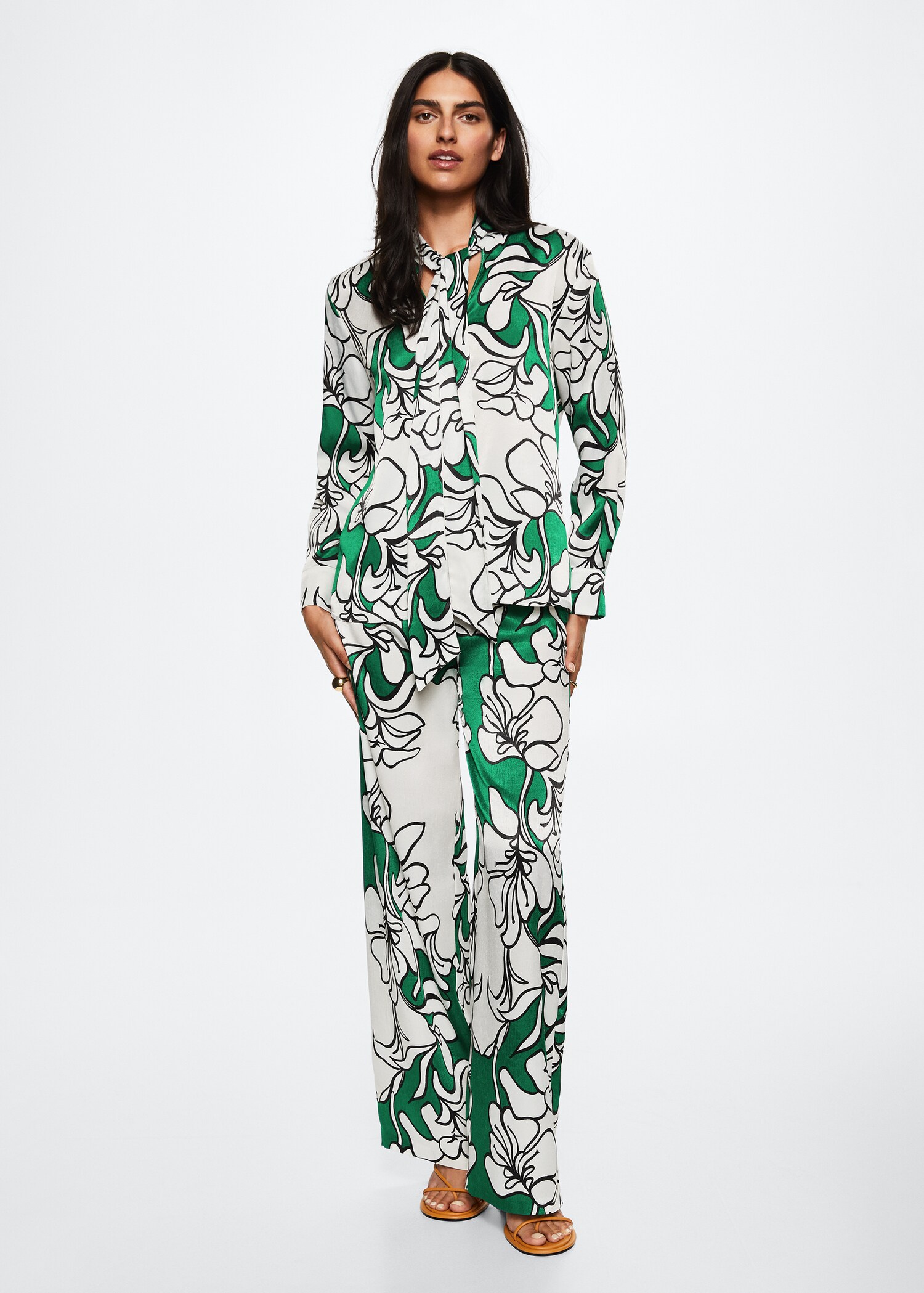 Blusa estampado floral - Plano general