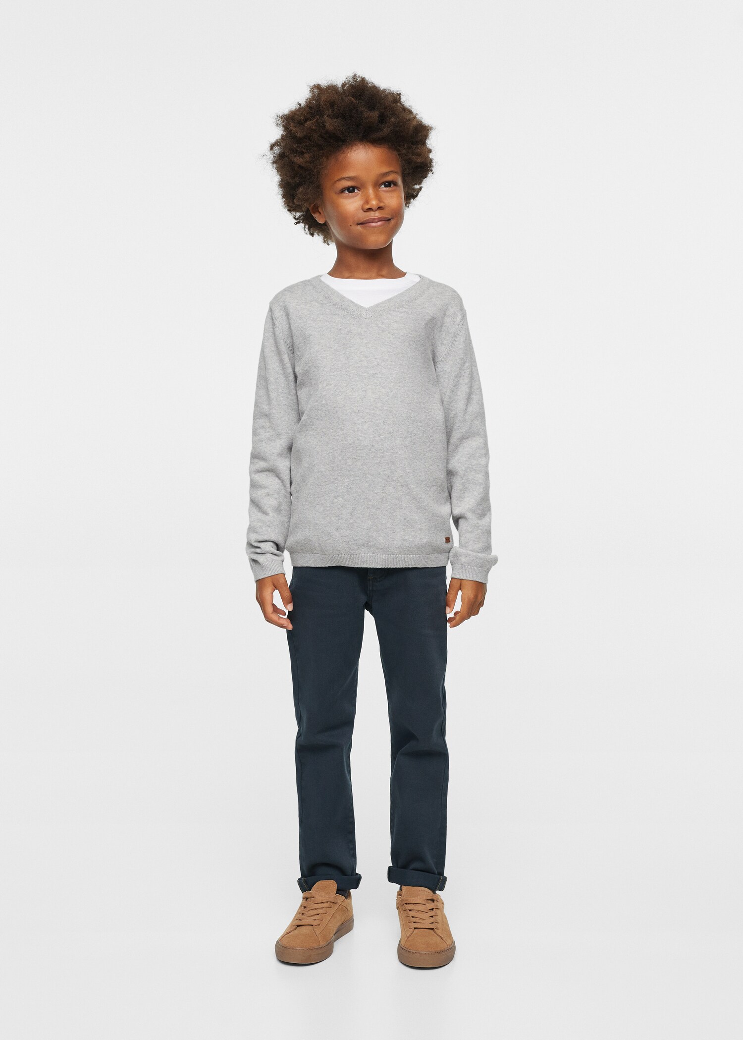 V-neck sweater - General plane