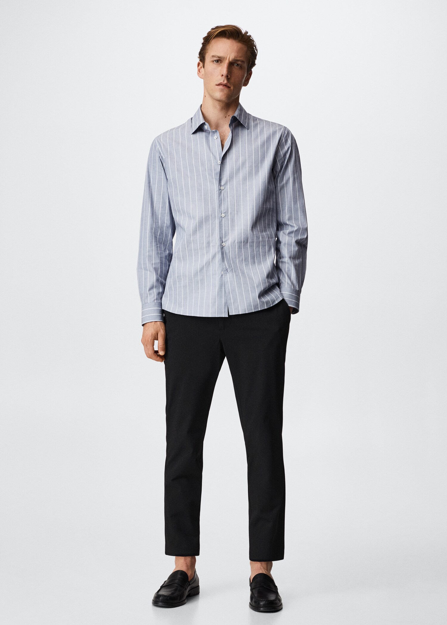 Tapered Fit-Stretchhose - Allgemeine Ansicht