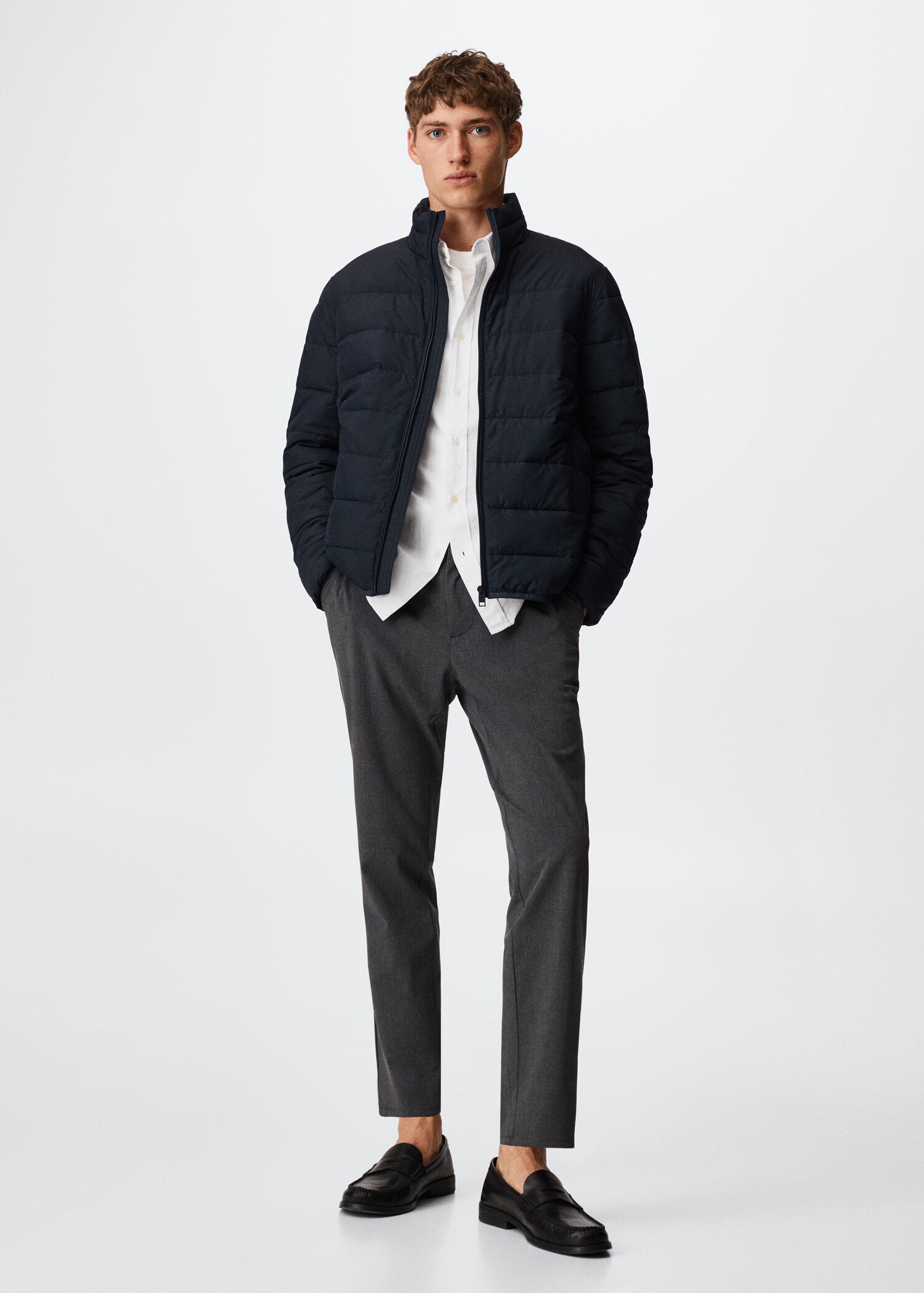 Ultra-light padded jacket - General plane
