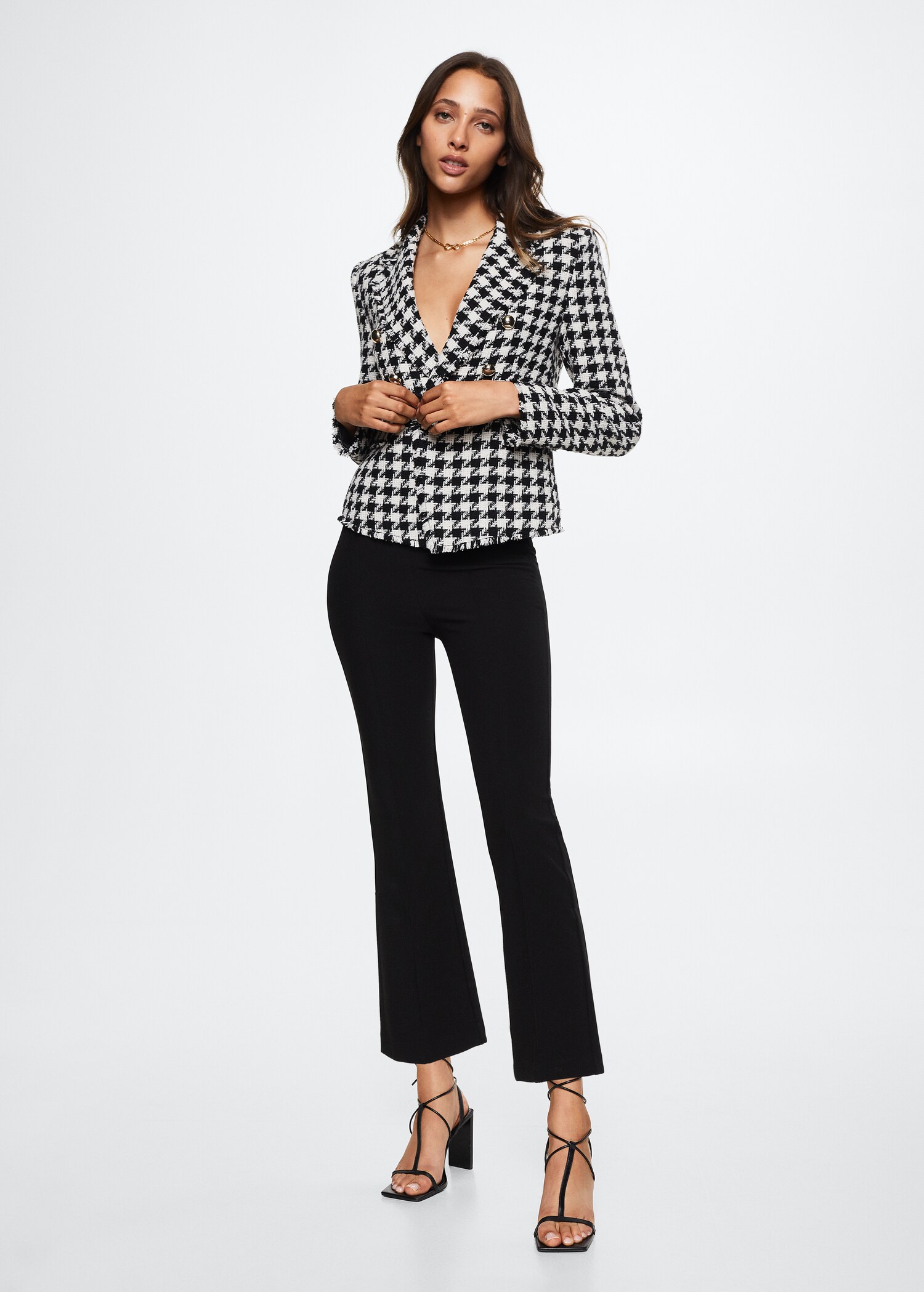 Pantalón flare crop - Plano general