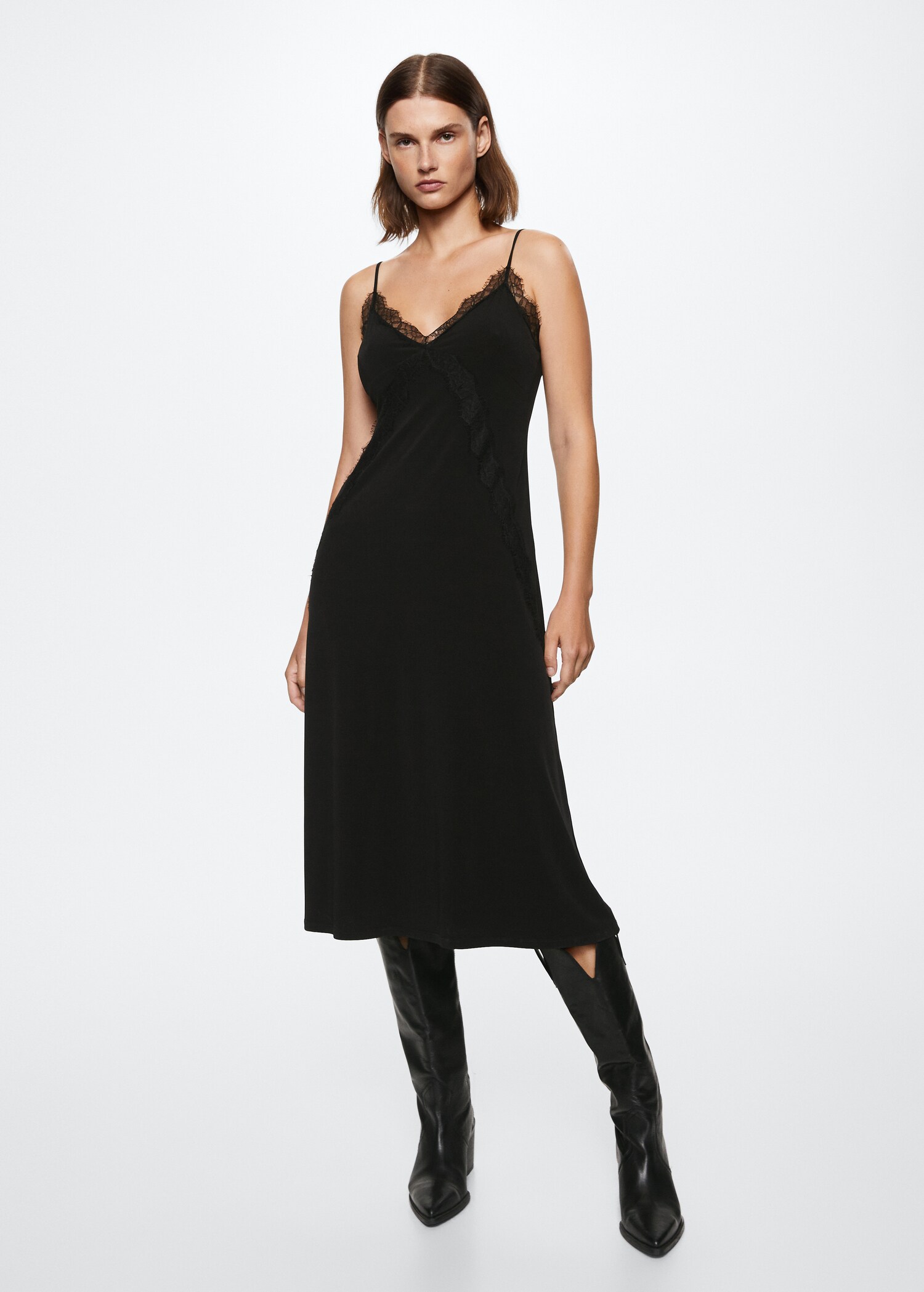 Lace camisole dress - General plane