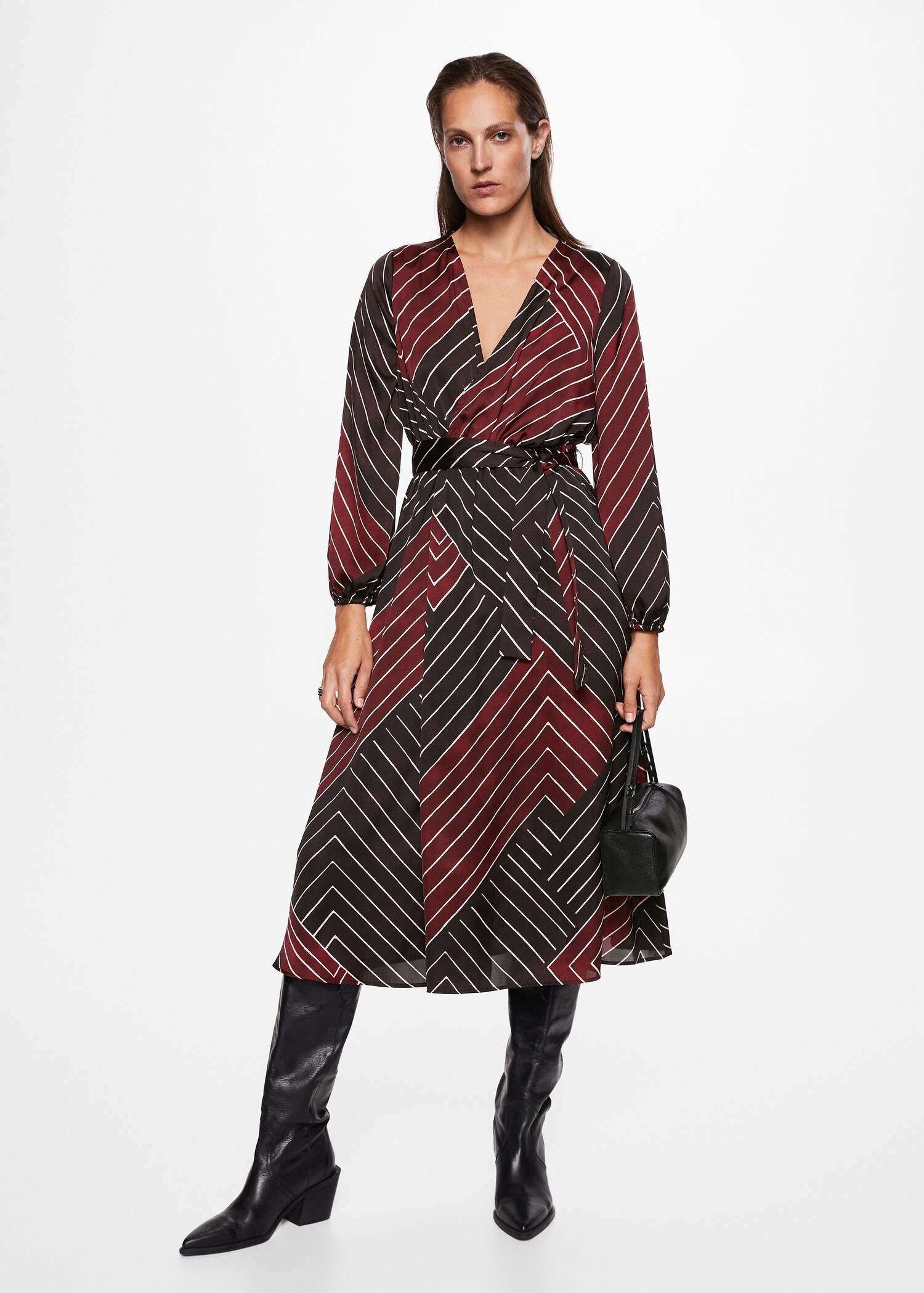 Printed retro dress - General plane