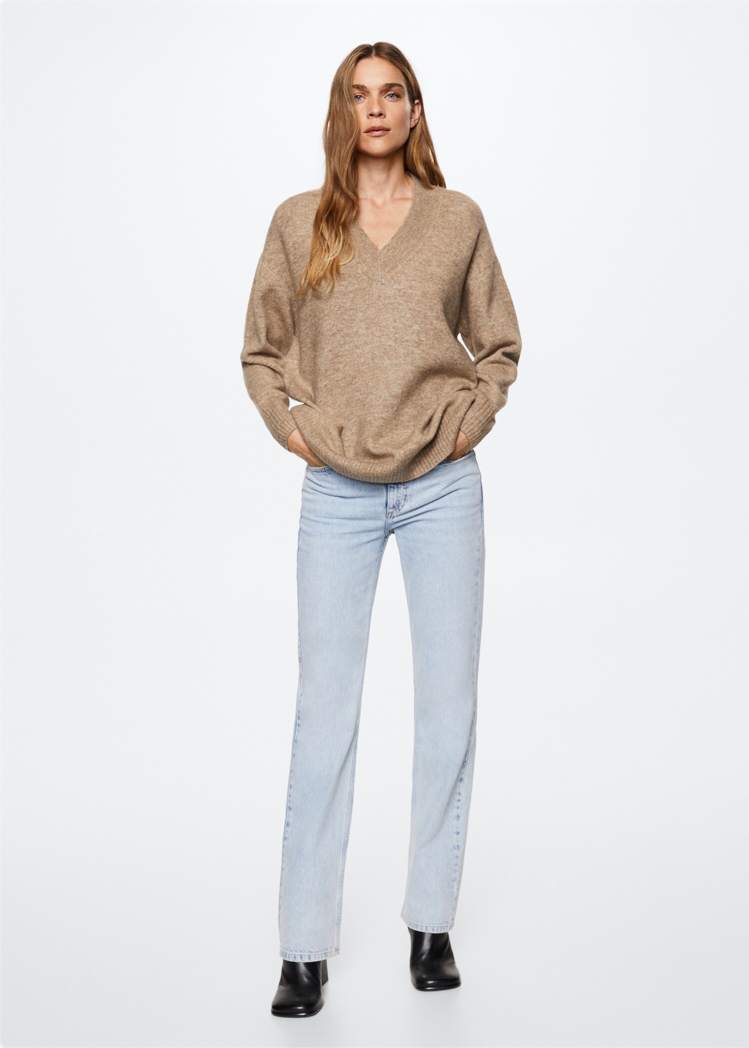 Pullover mit V-Ausschnitt - Allgemeine Ansicht