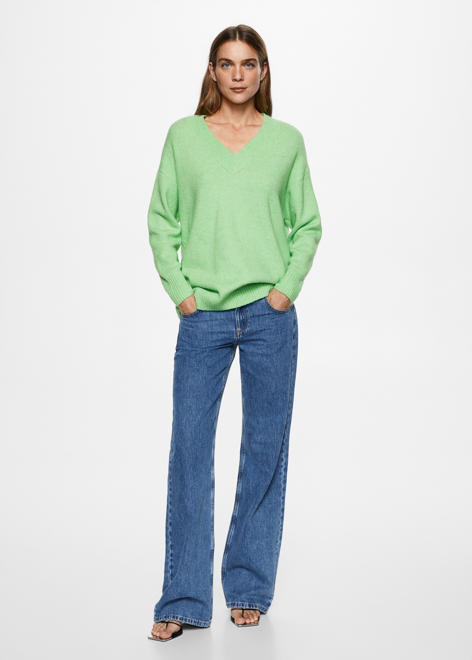 Pullover mit V-Ausschnitt - Allgemeine Ansicht