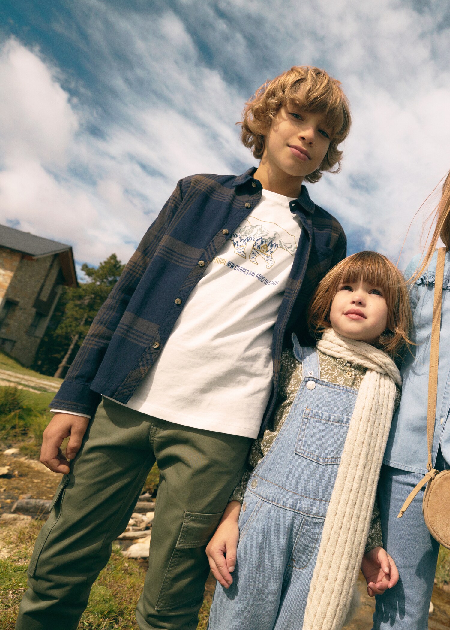 T-shirt manches longues imprimé - Plan général
