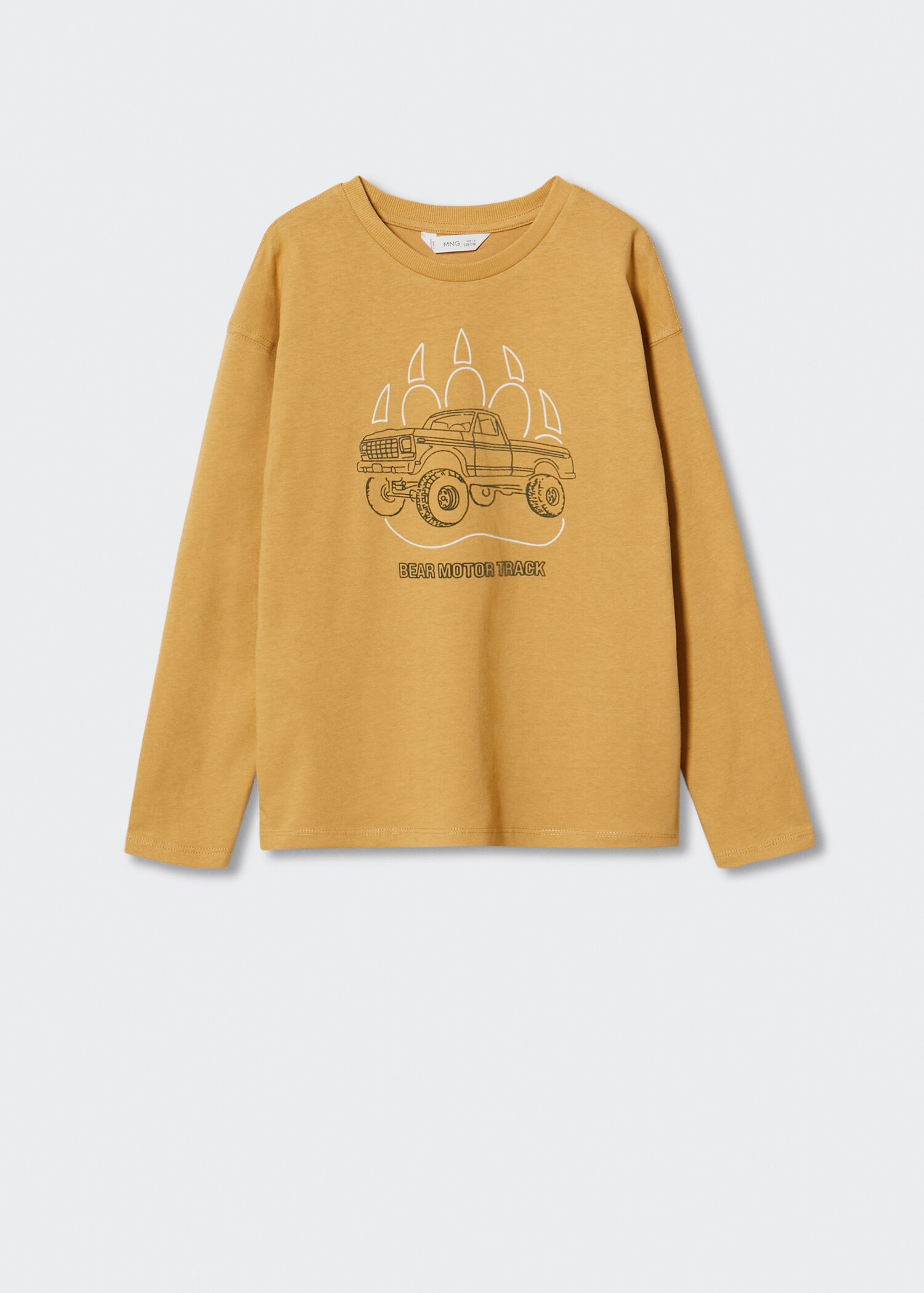 T-shirt manches longues imprimé - Plan général