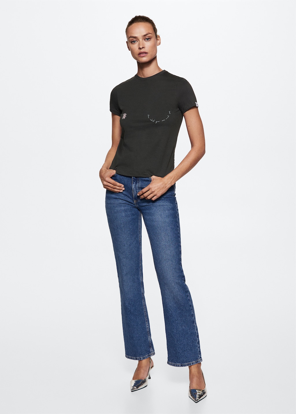 Camiseta solidaria mensaje