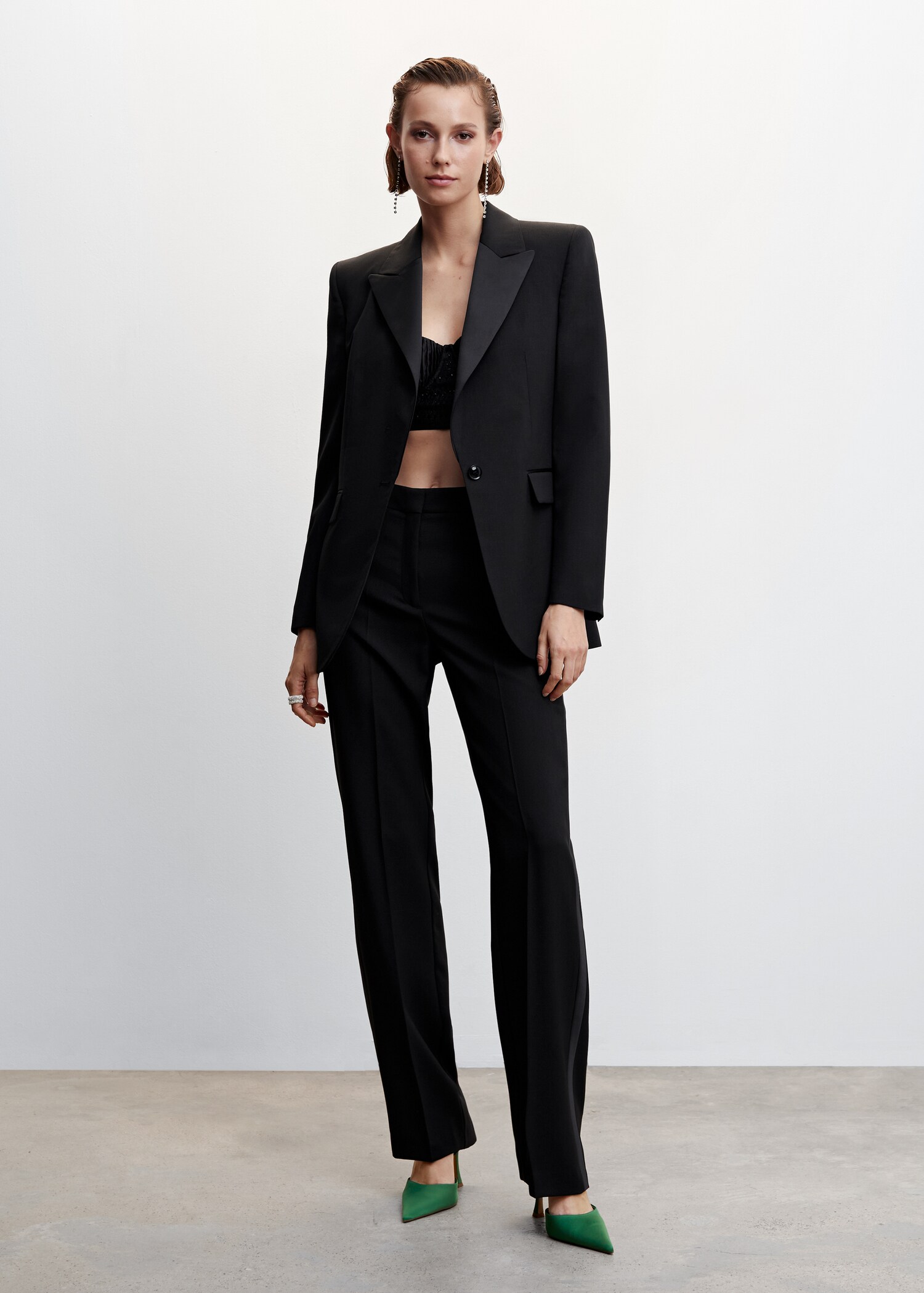 Straight-fit pantalon - Overzichtstekening
