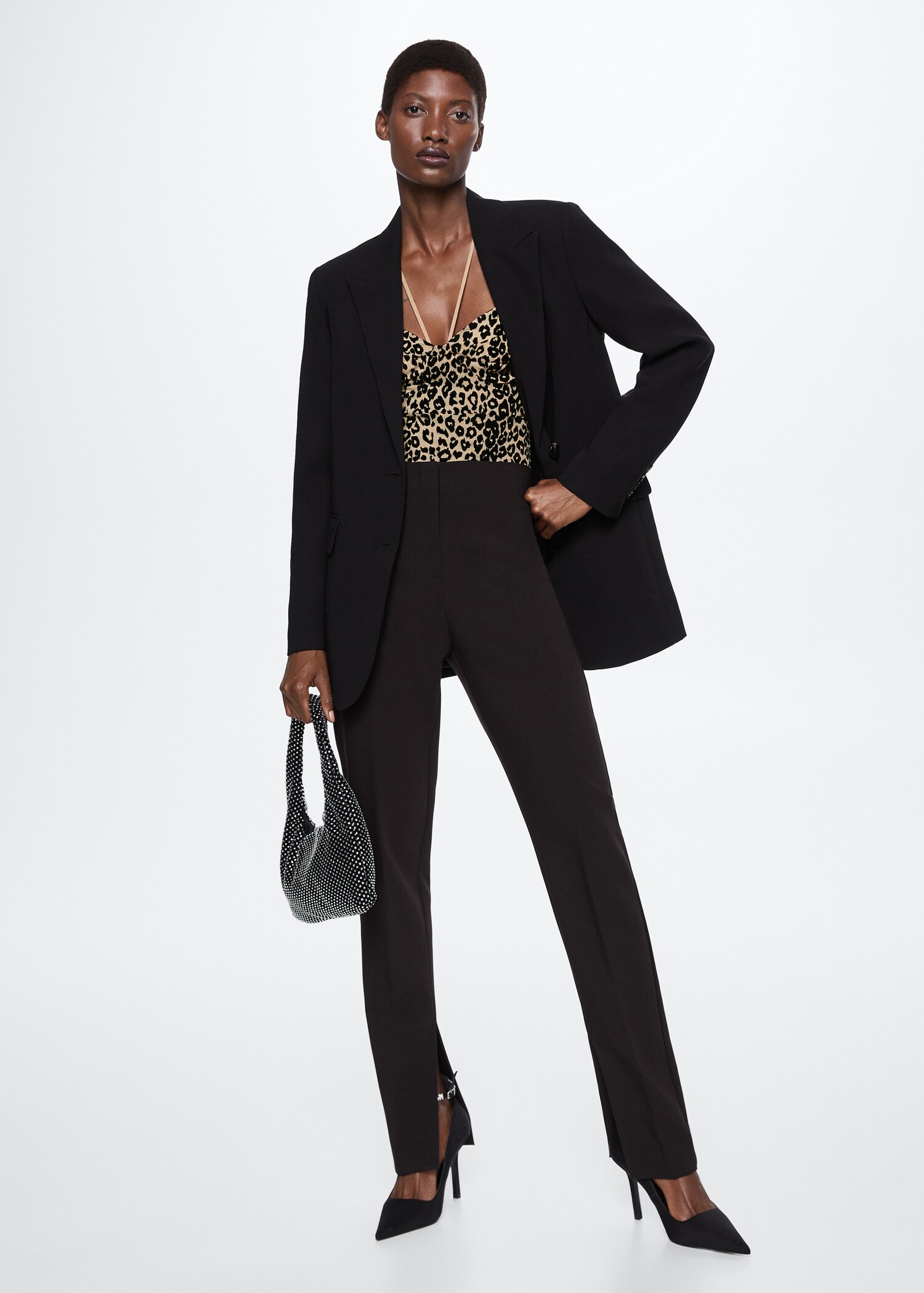 Body met animal print - Overzichtstekening