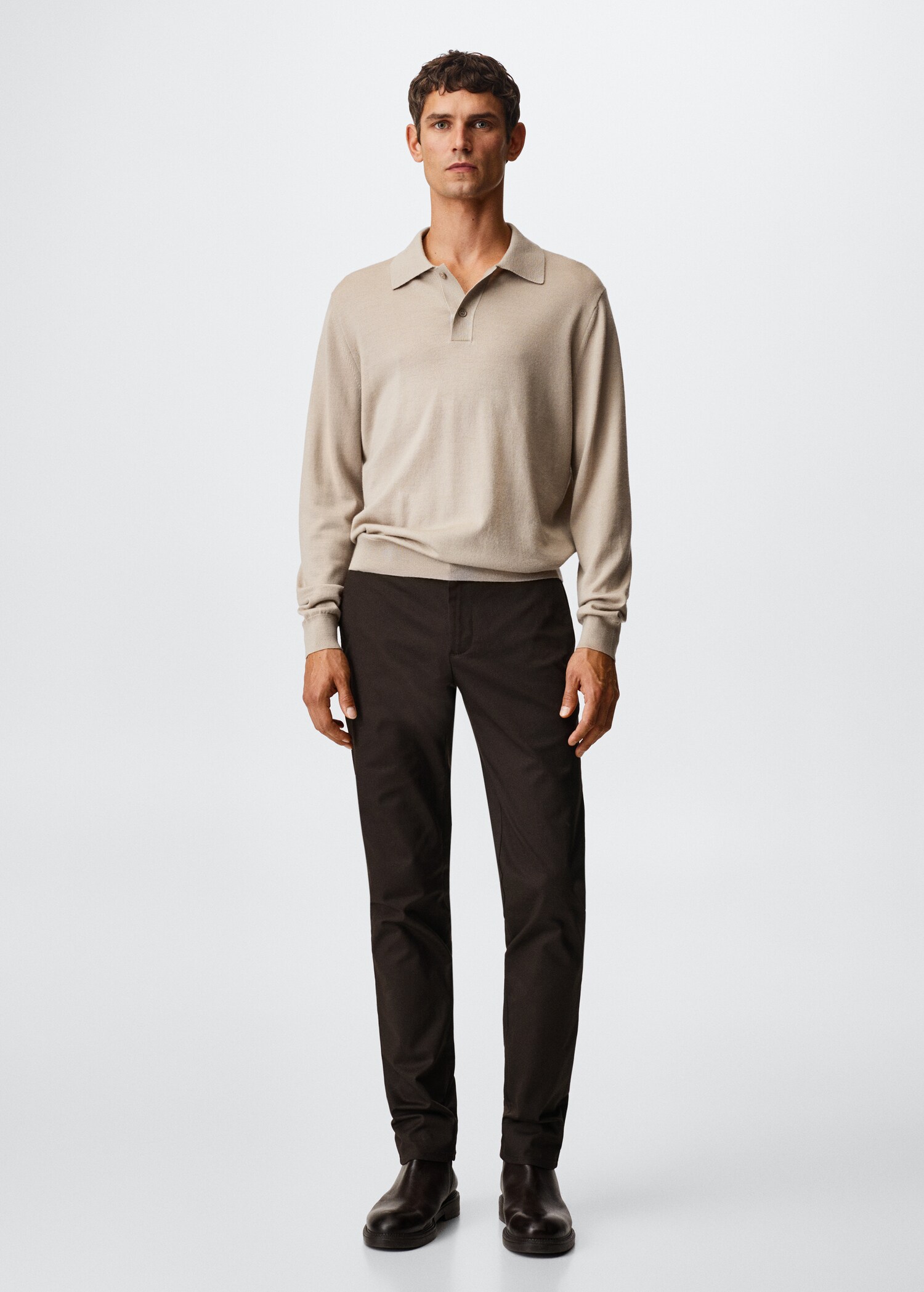 Pantalón chino skinny - Plano general