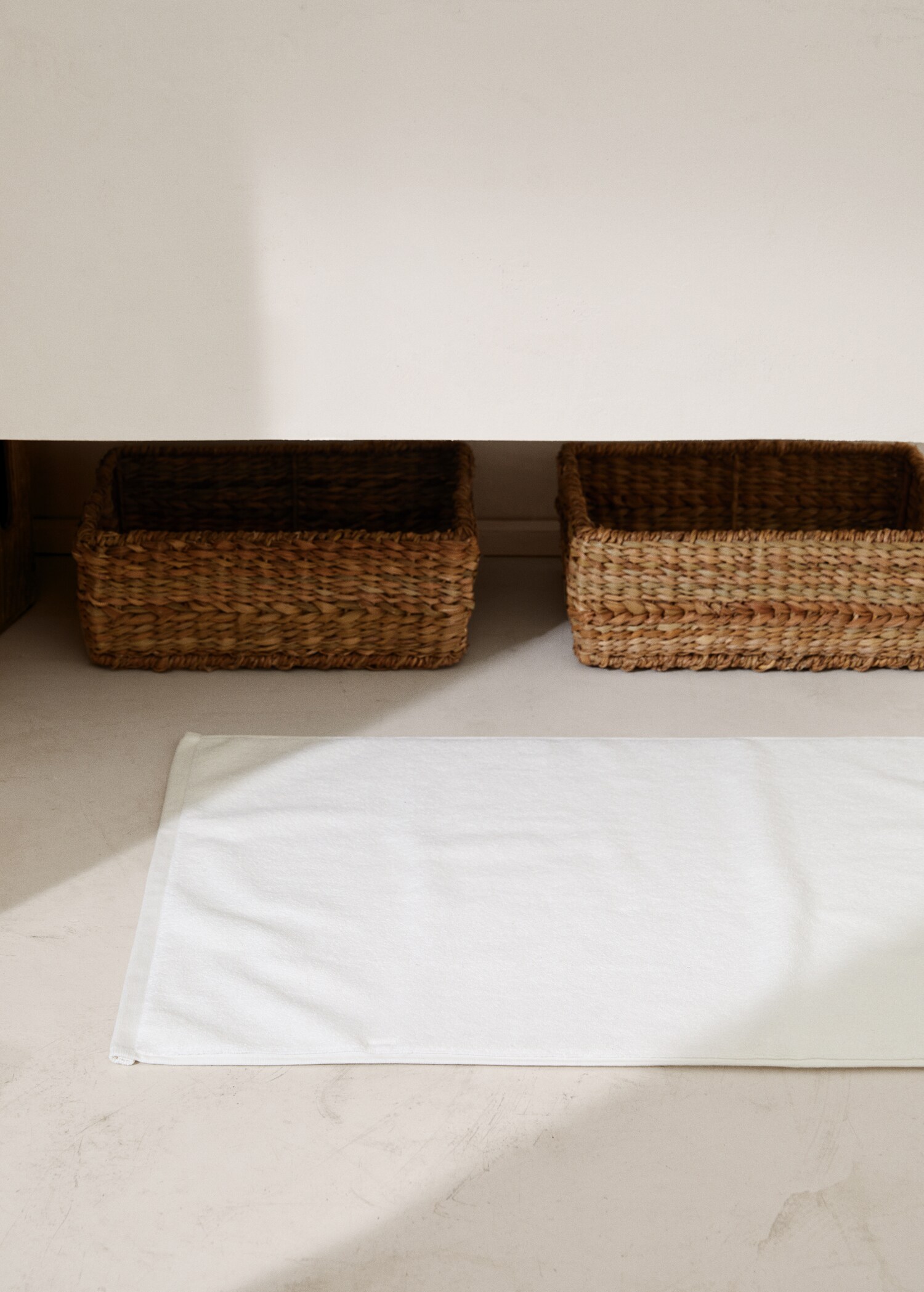100% cotton bath mat - General plane