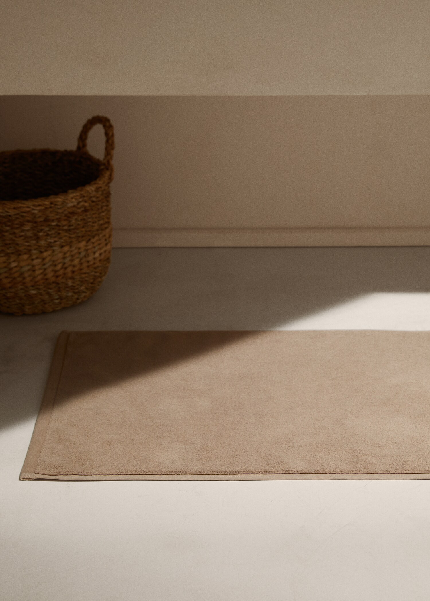 100% cotton bath mat - General plane
