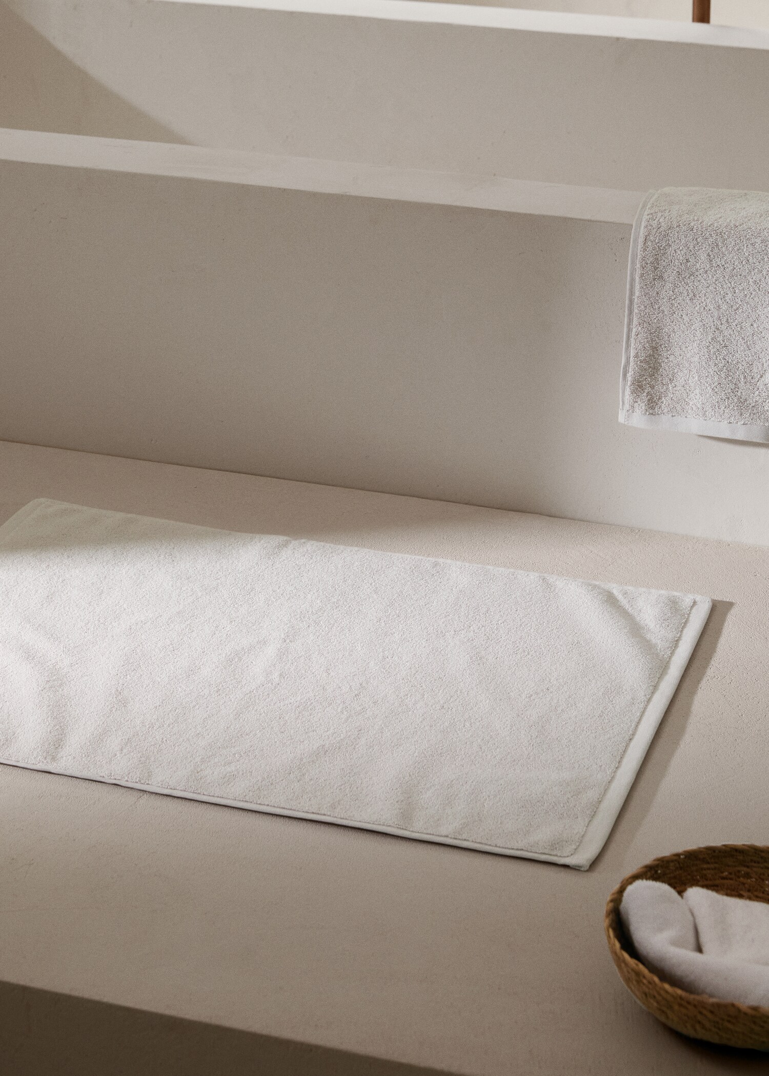 100% cotton bath mat - General plane