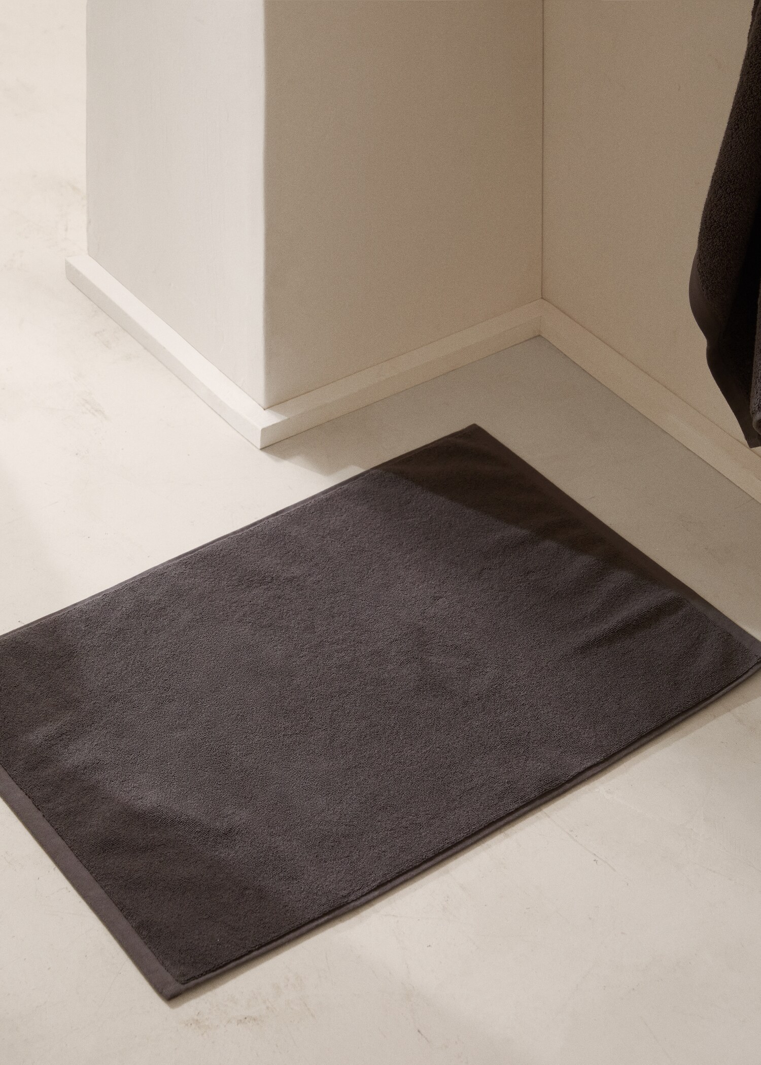 100% cotton bath mat - General plane