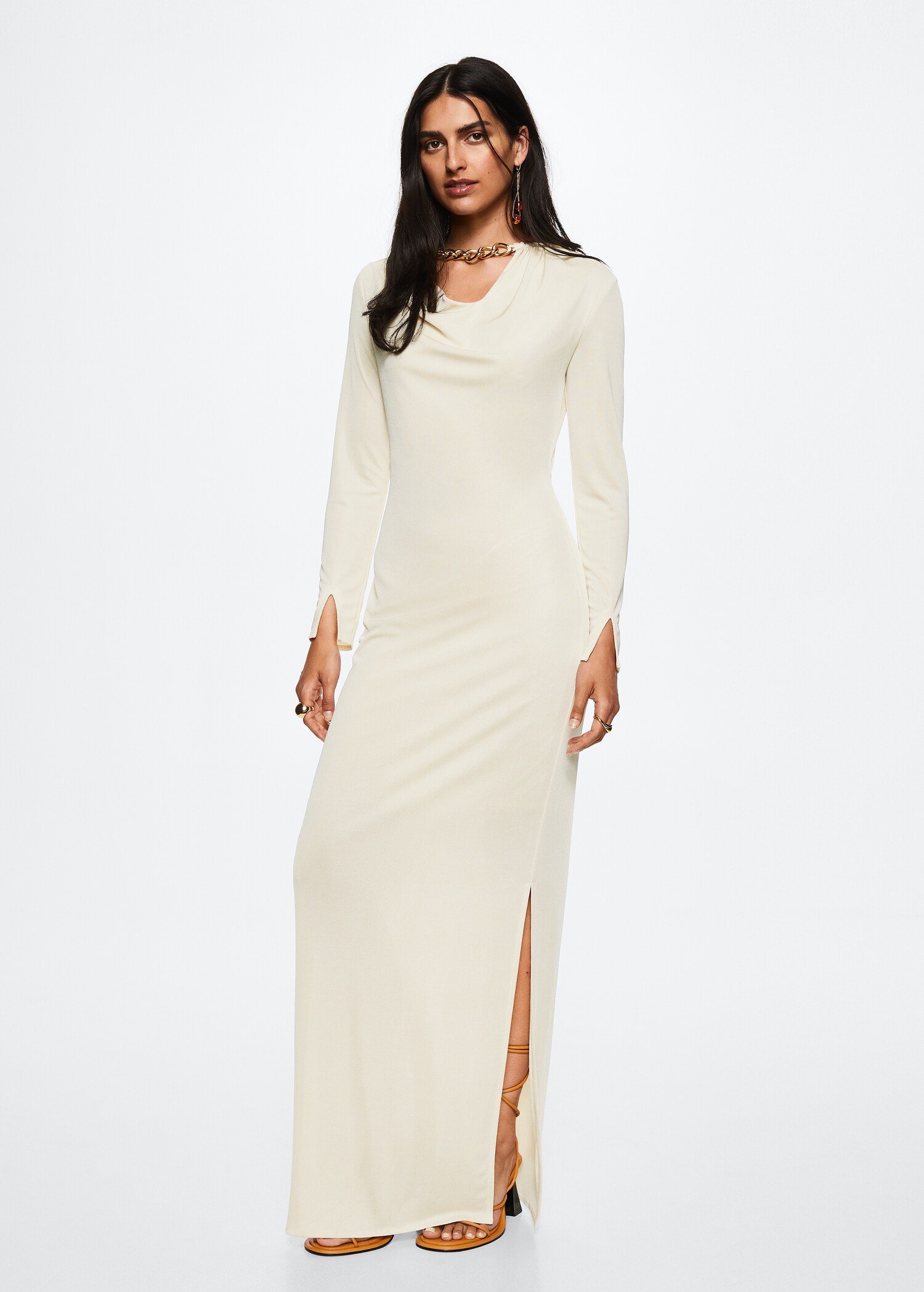 Chain detail dress - General plane
